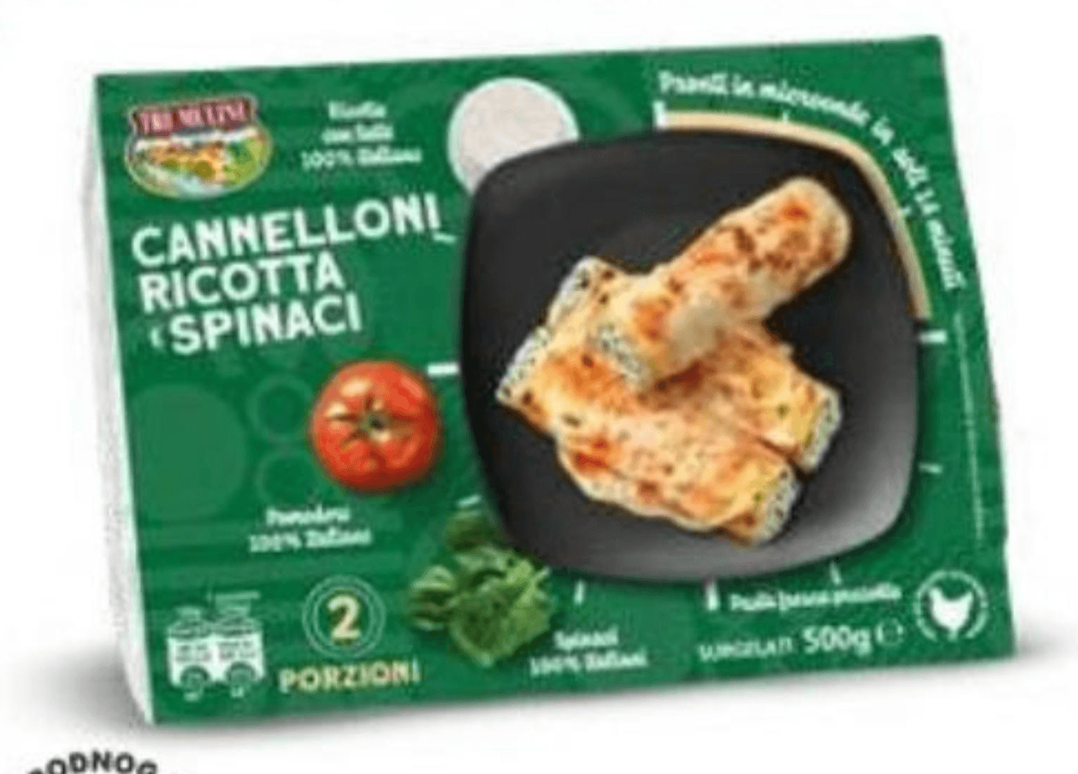 Cannelloni ricotta i špinat 500 g