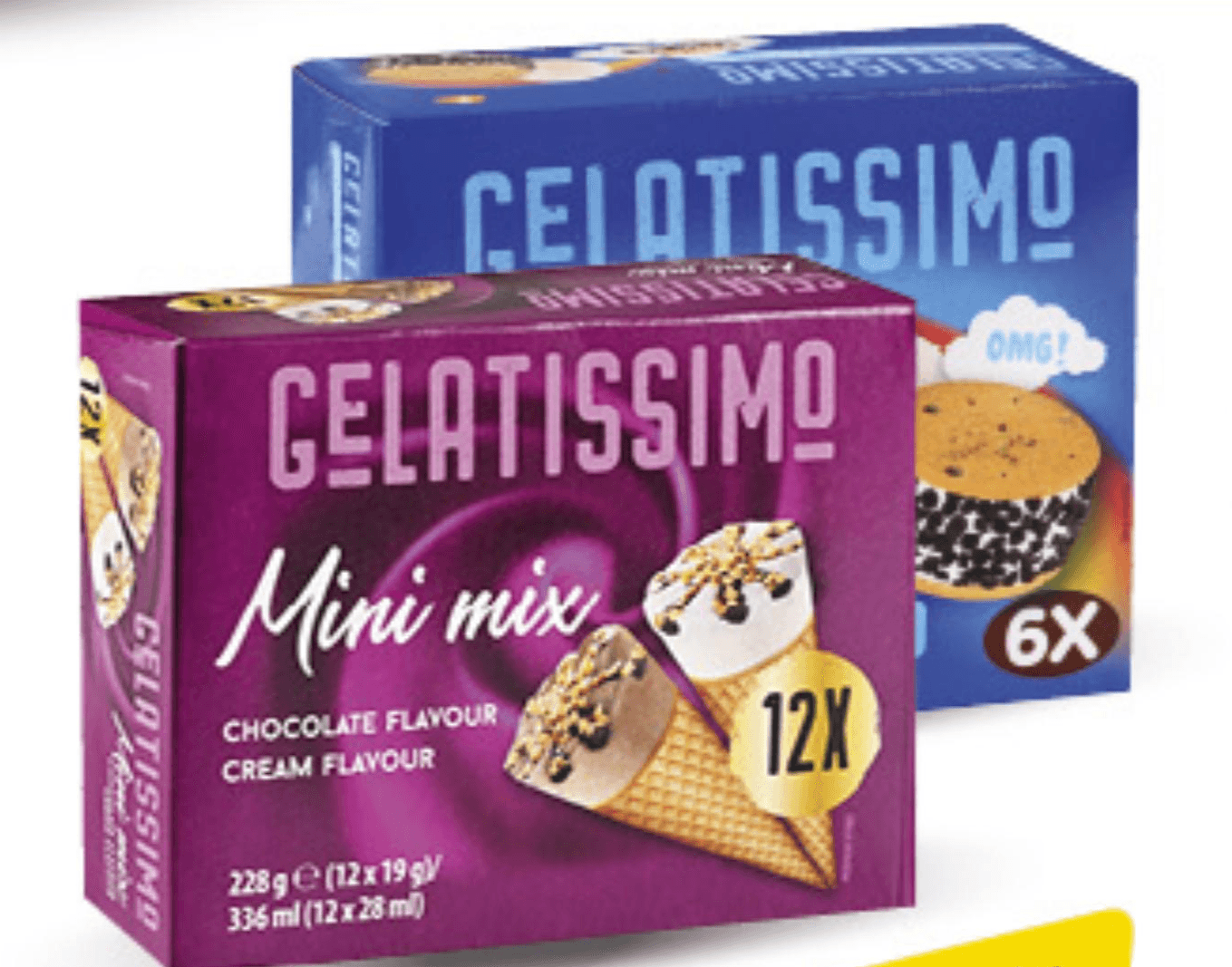 Gelatissimo mini mix 12x28ml