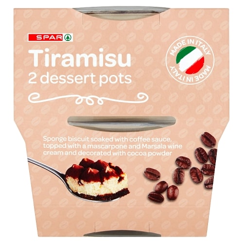 Tiramisu 2 x 90 g