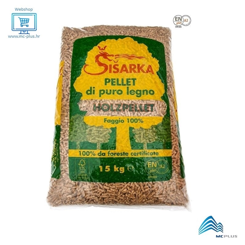 Pelet a2 šišarka 15 kg