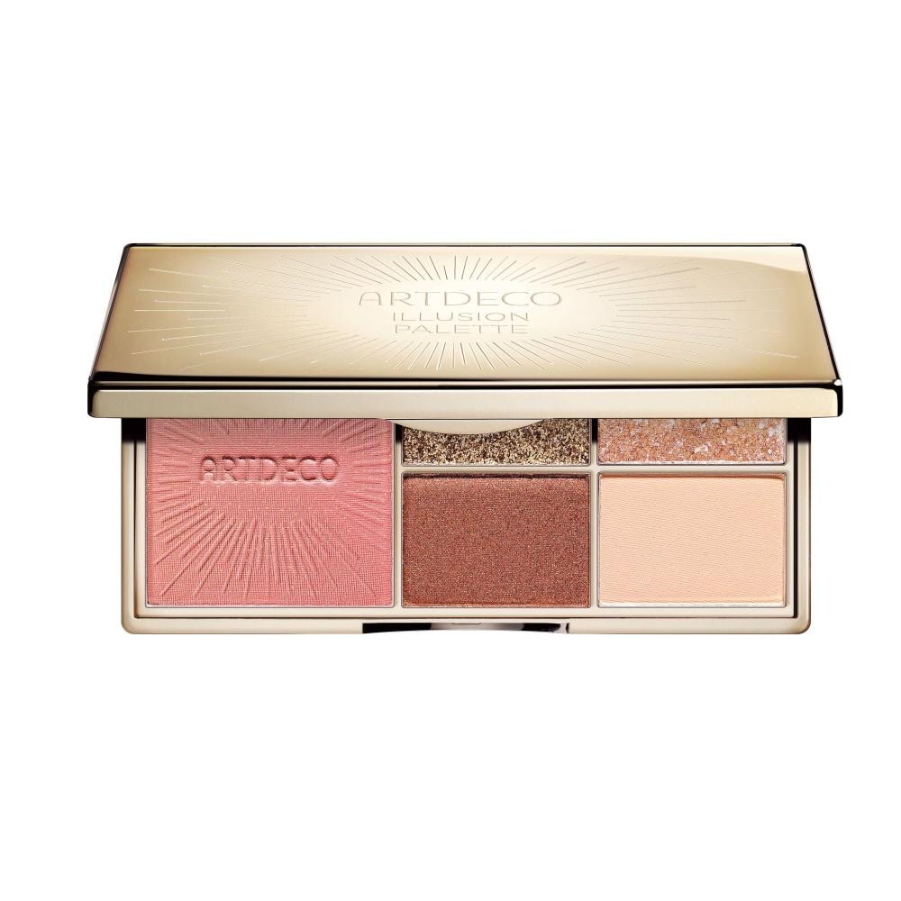 Illusion pallete for cheeks and eyes