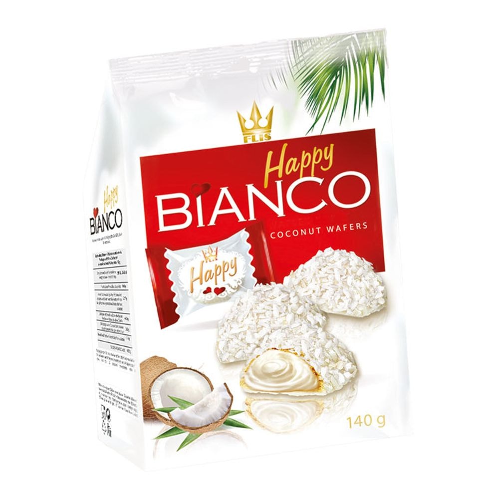 Vafel happy bianco 2x140 g