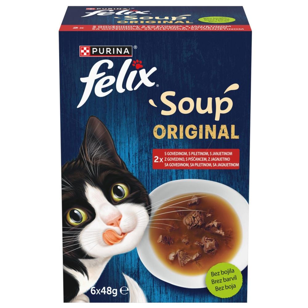 Felix soup original 6x48 g