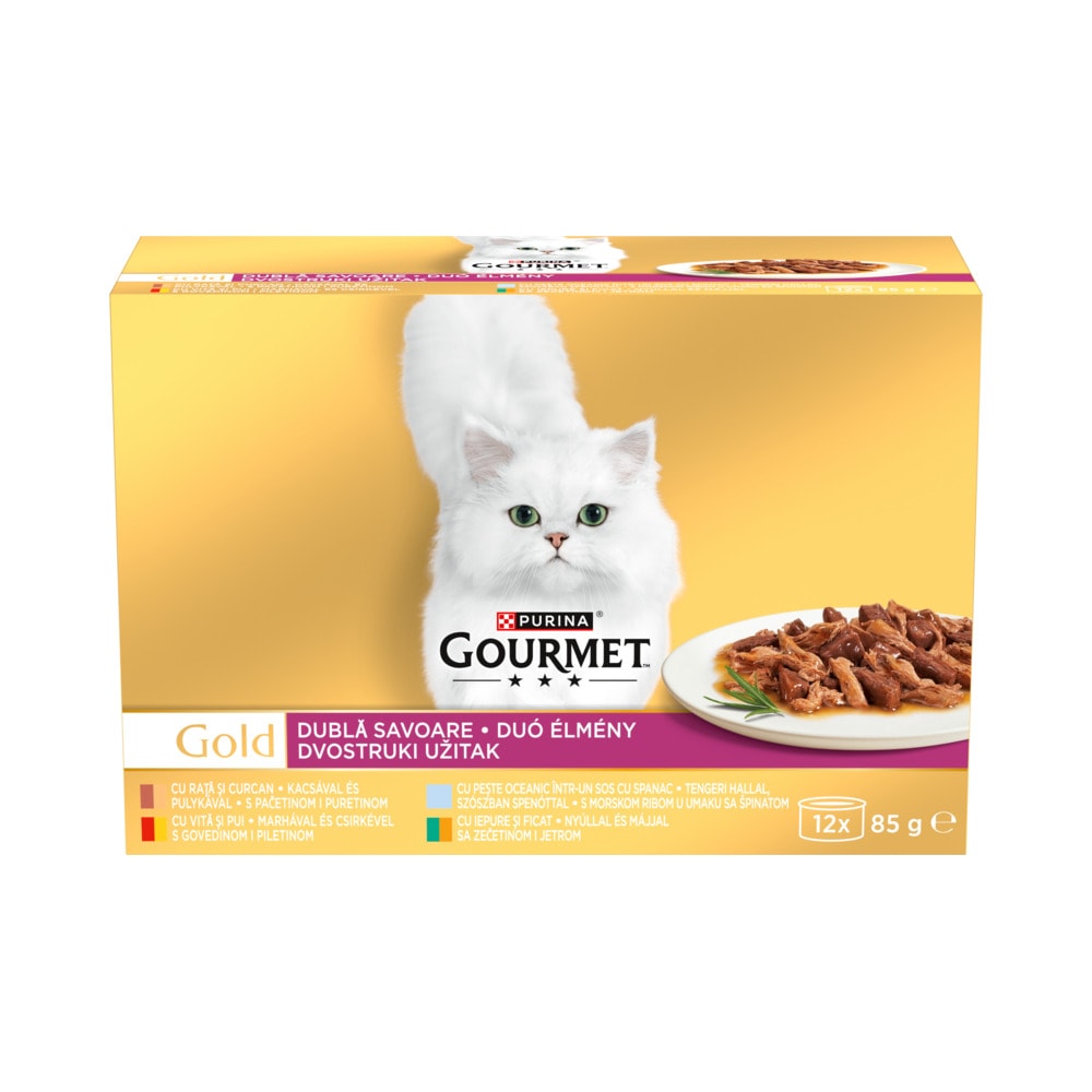 Gourment gold hrana za mačke 12x85g