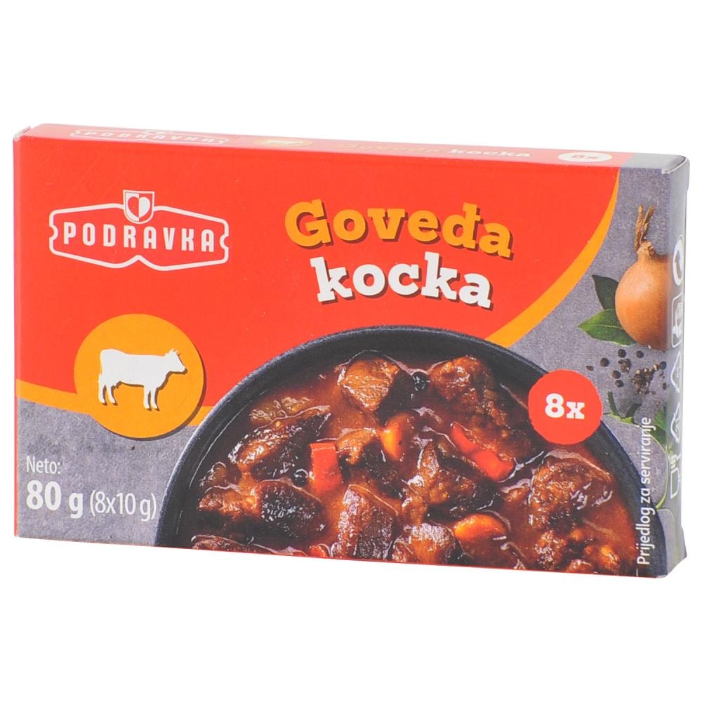 Podravka goveđa kocka 2 x 80 g