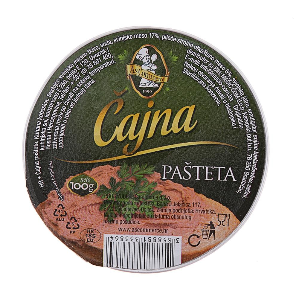 Pašteta ascommerce 100g