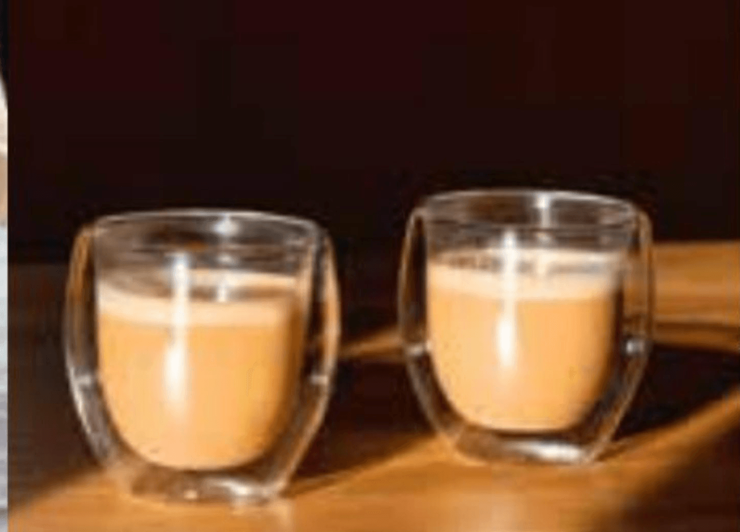 Set staklenih čaša s dvostrukom stijenkom 2-dijelni set, 250 ml