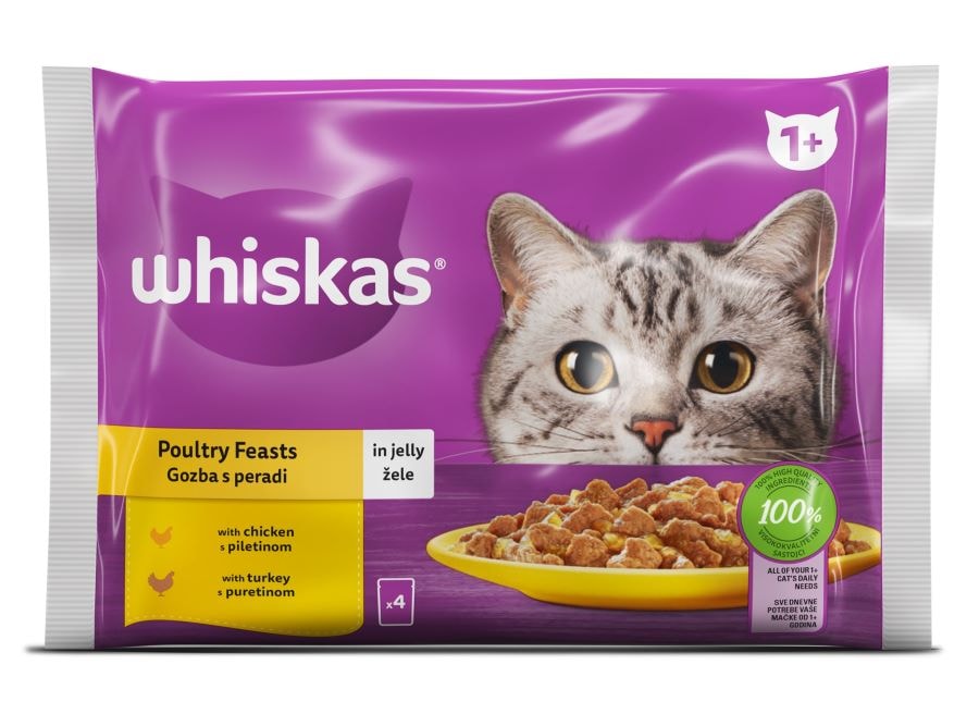 Hrana za mačke 4x85g Whiskas