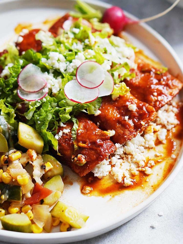 Enchilada rojas