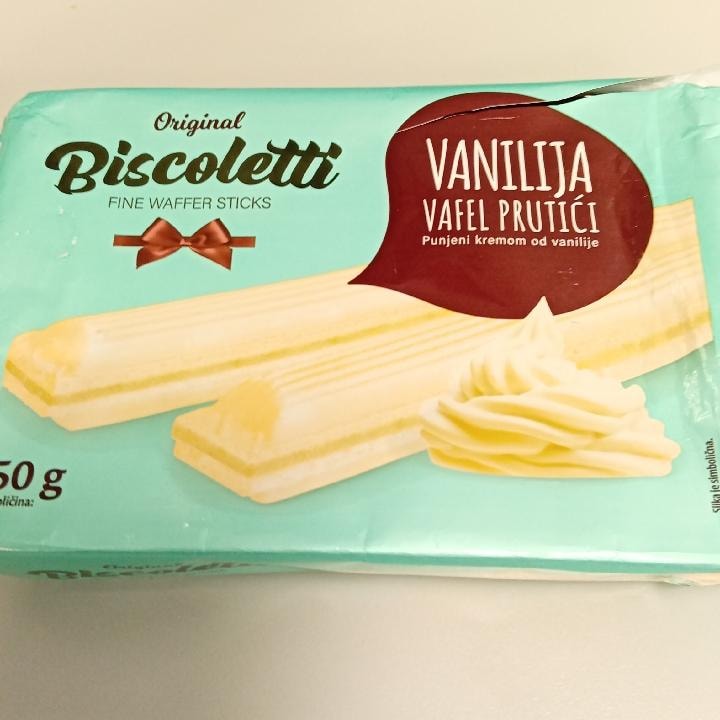 Biscoletti vafel prutić 250 g