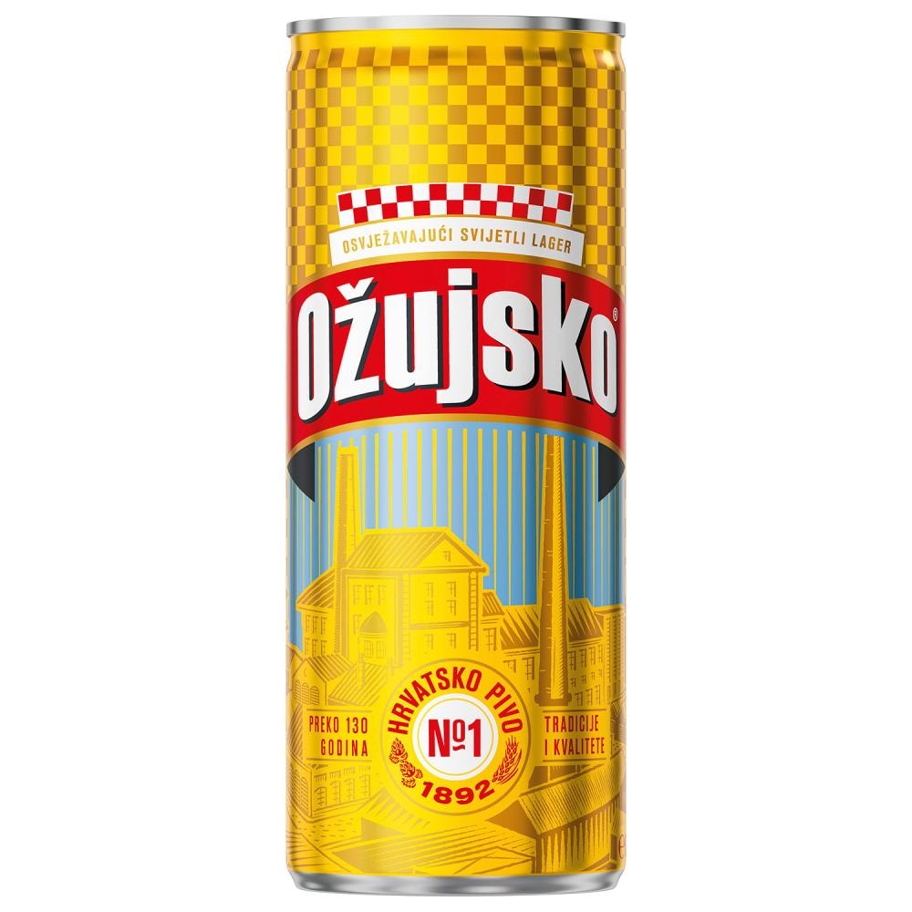 Pivo ožujsko 2 x 0,33 I