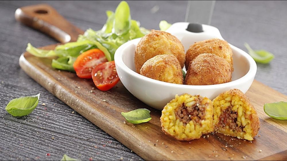 Arancini brokula riža 1 kom