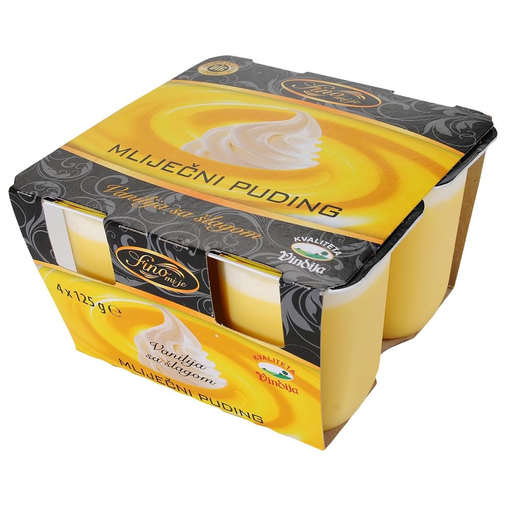 Mliječni puding 4 x 125 g