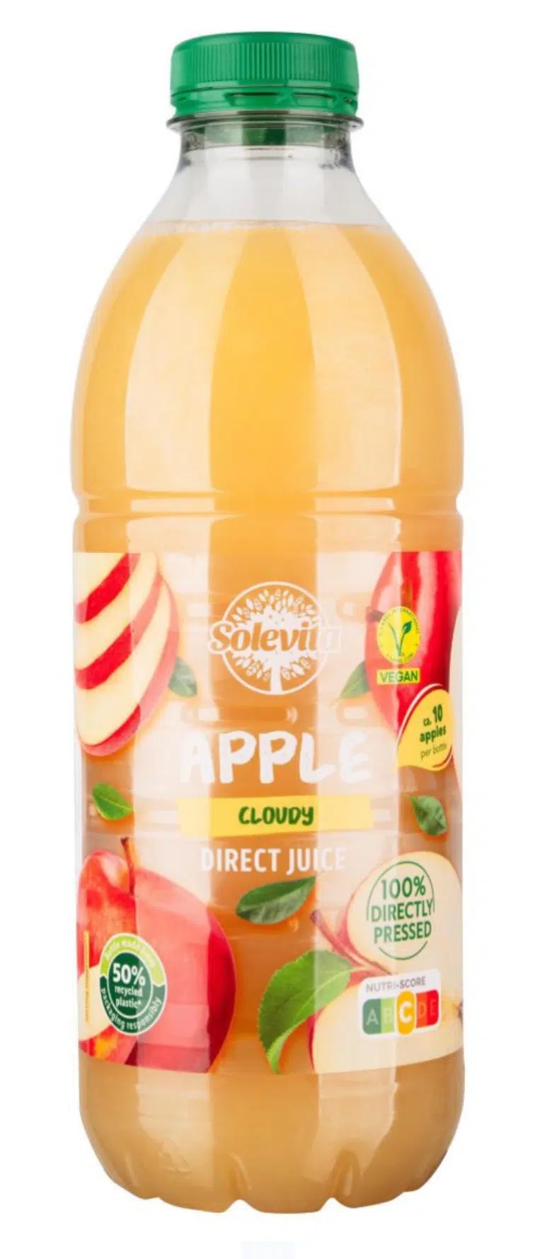 Svježe cijeđeni sok od jabuke 1 L