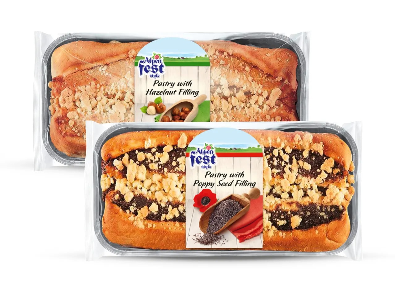 Kolač od dizanog tijesta 450 g