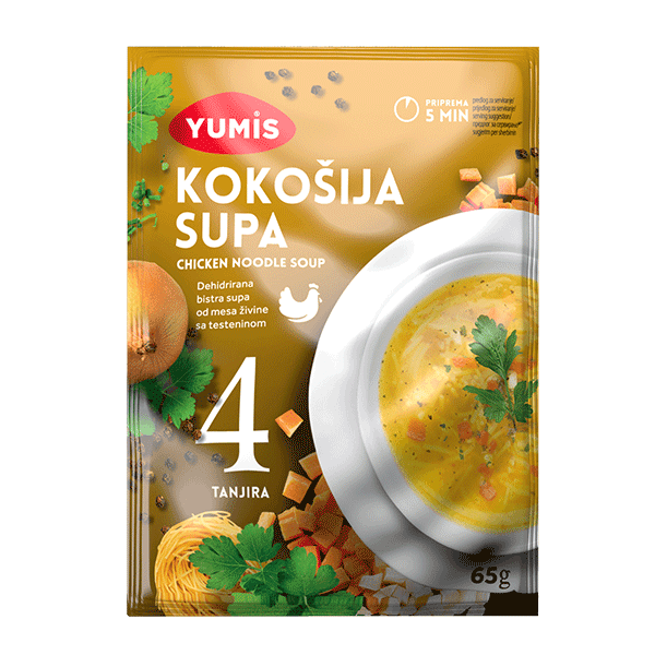 Goveđa/kokošija juha 65g