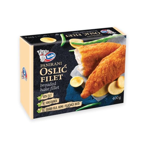 Oslić filet panirani 100 g