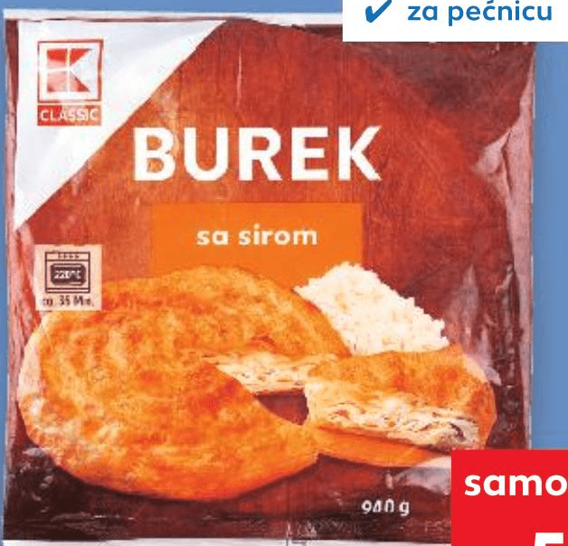 Burek ili pita 900 ili 940 g