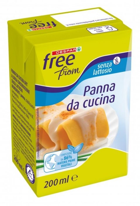 Vrhnje za kuhanje spar free from 200 ml