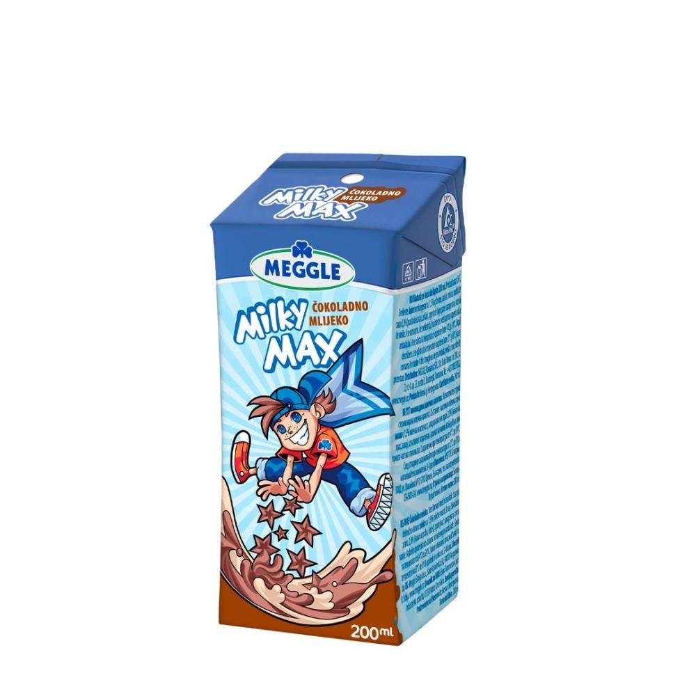 Čokoladno mlijeko milky max 200ml Meggle