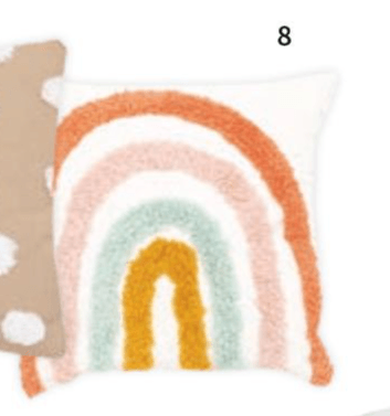 Rainbow tuft Š38 x V38 cm