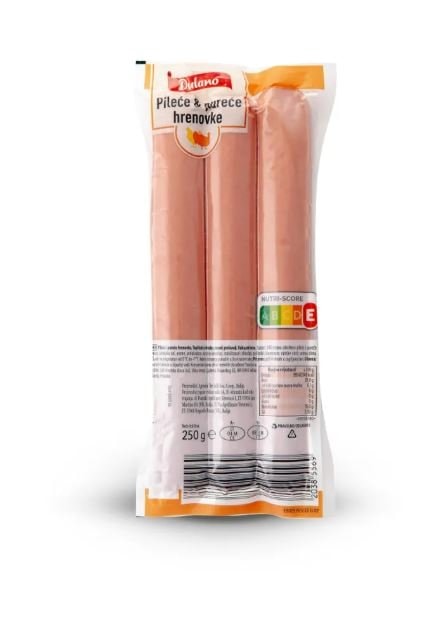Pileće i pureće hrenovke 250 g