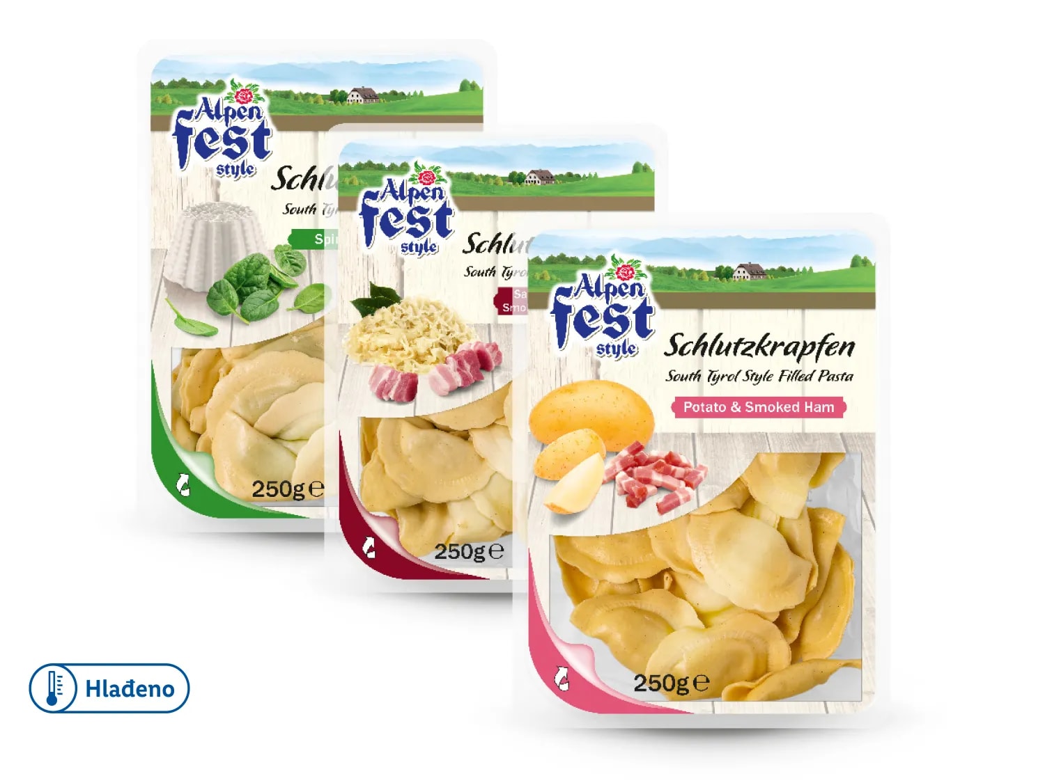 Svježa punjena tjestenina 250 g