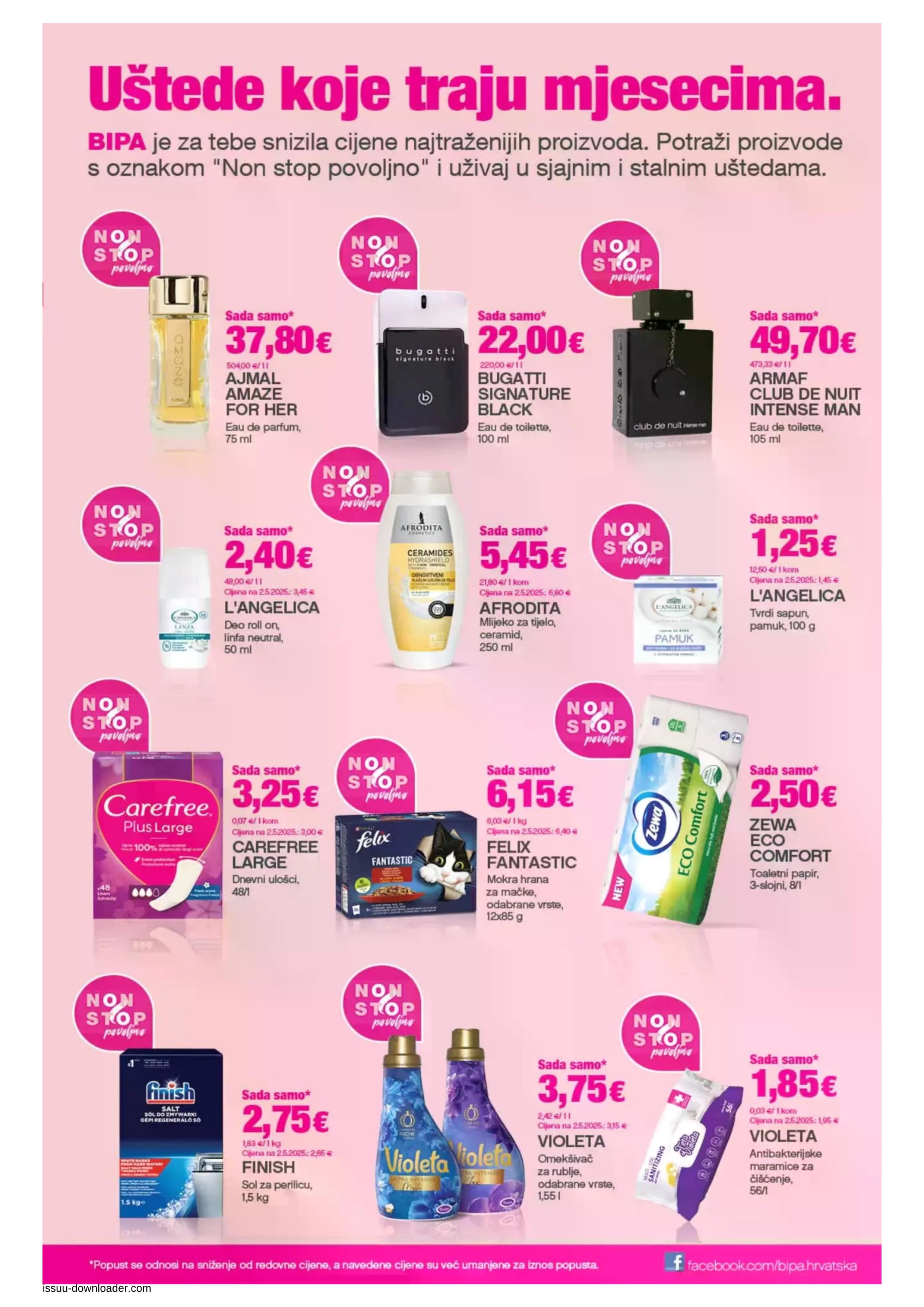 Stranica 19. Bipa kataloga - Akcije od 30.10. do 12.11.2025.
