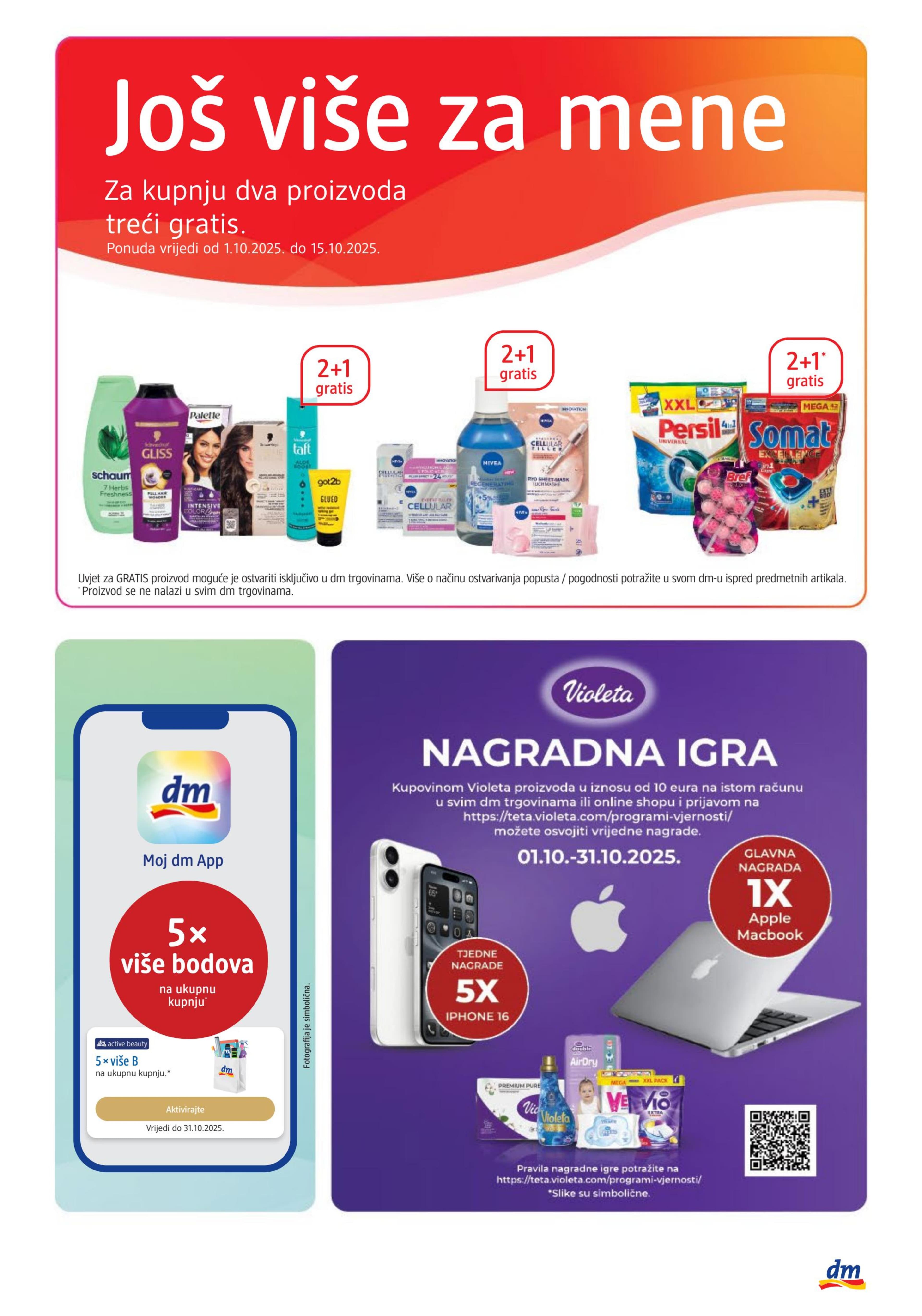 Stranica 31. Dm kataloga - Akcije od 01.10. do 31.10.2025.