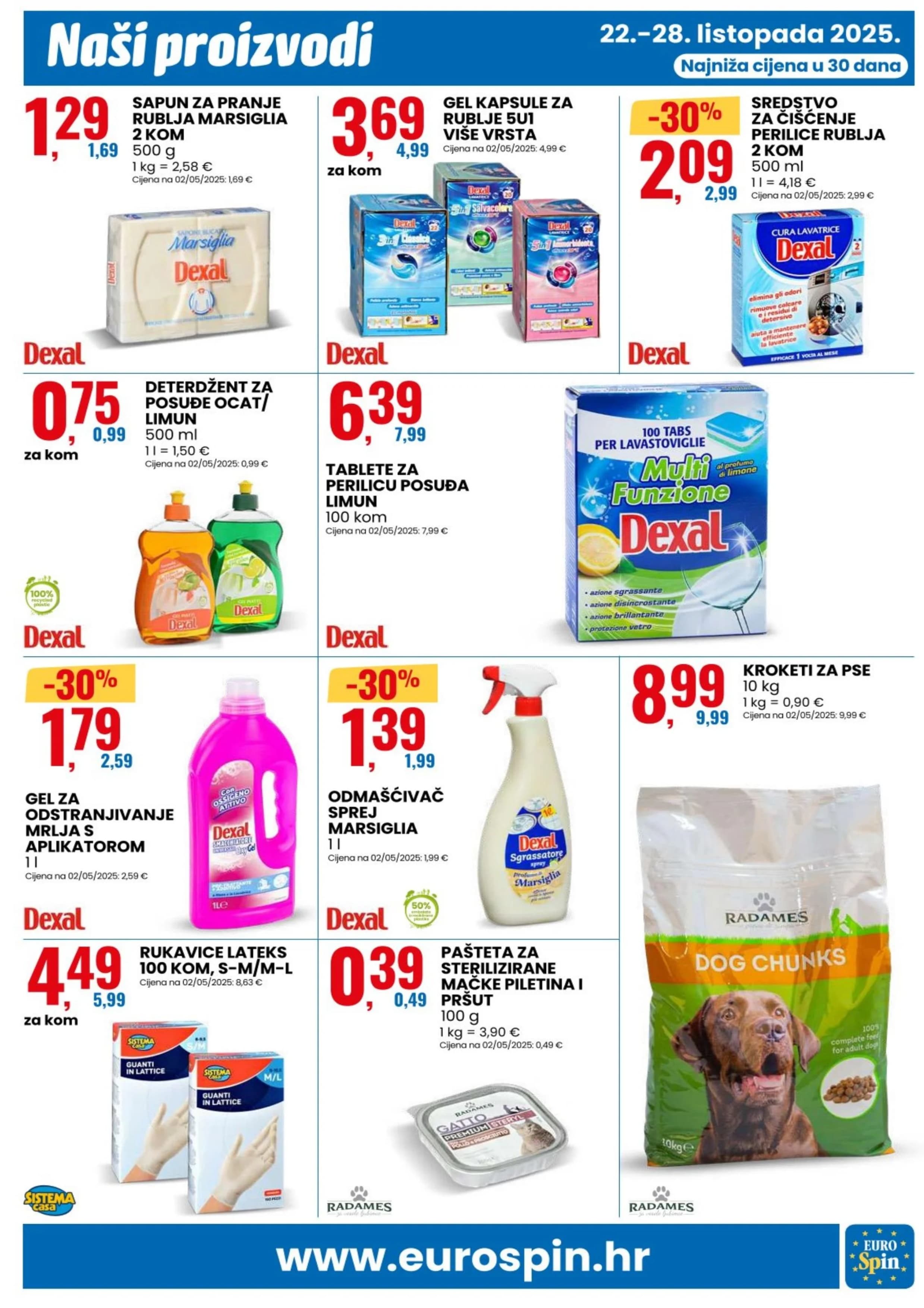 Stranica 7. Eurospin kataloga - Akcije od 22.10. do 28.10.2025.