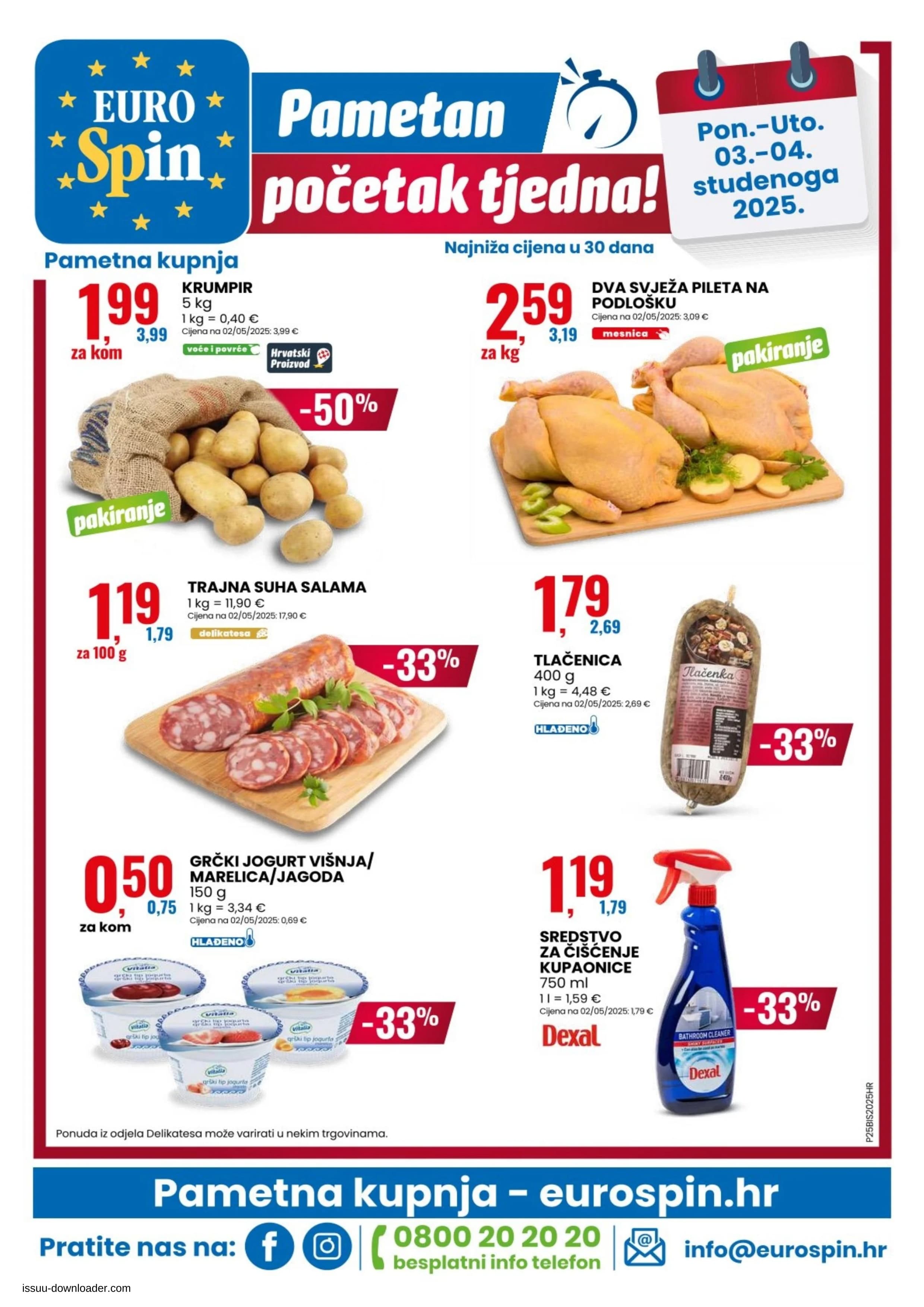 Stranica 16. Eurospin kataloga - Akcije od 29.10. do 04.11.2025.