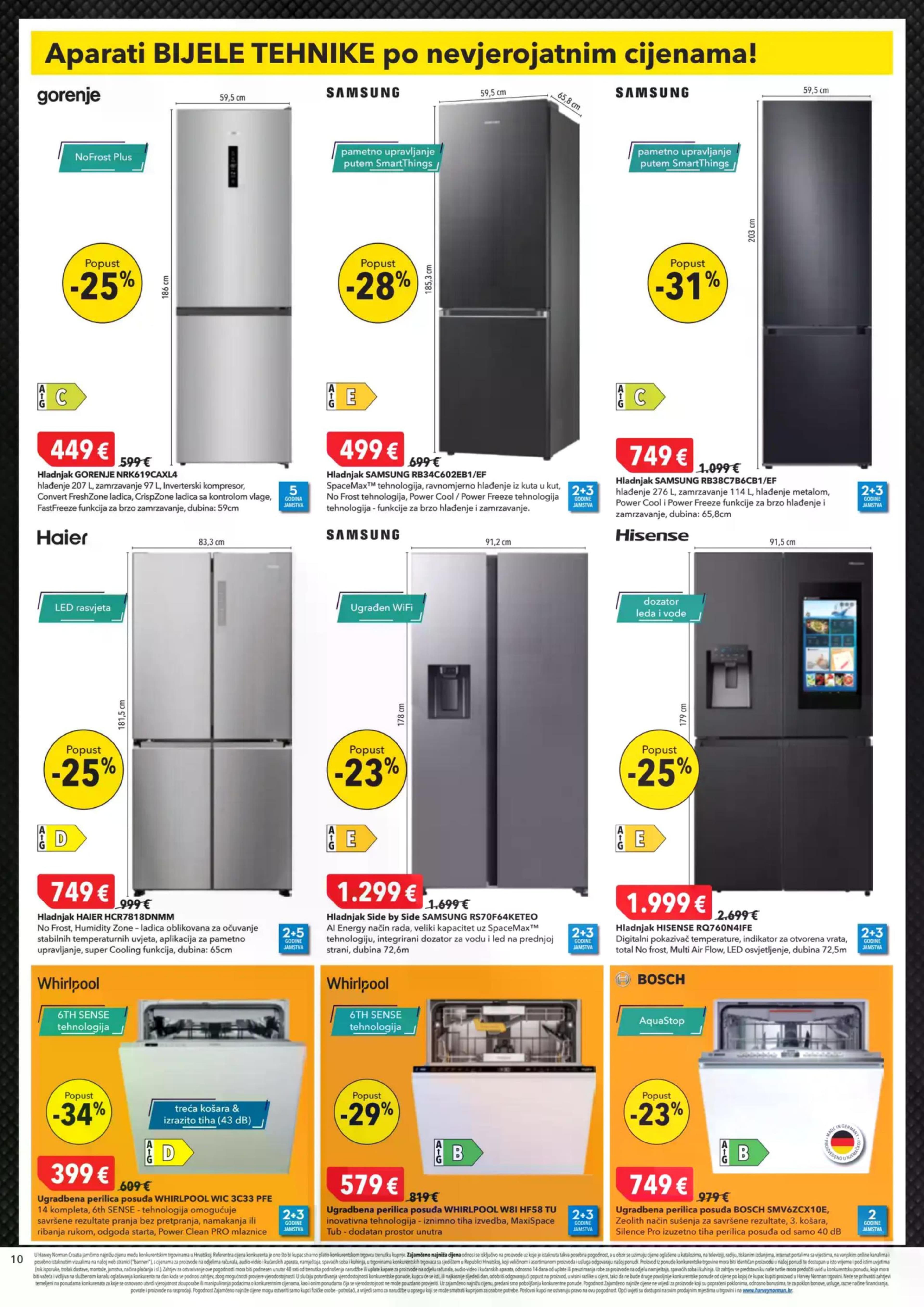 Stranica 10. Harvey Norman kataloga - Akcije od 16.10. do 03.11.2025.