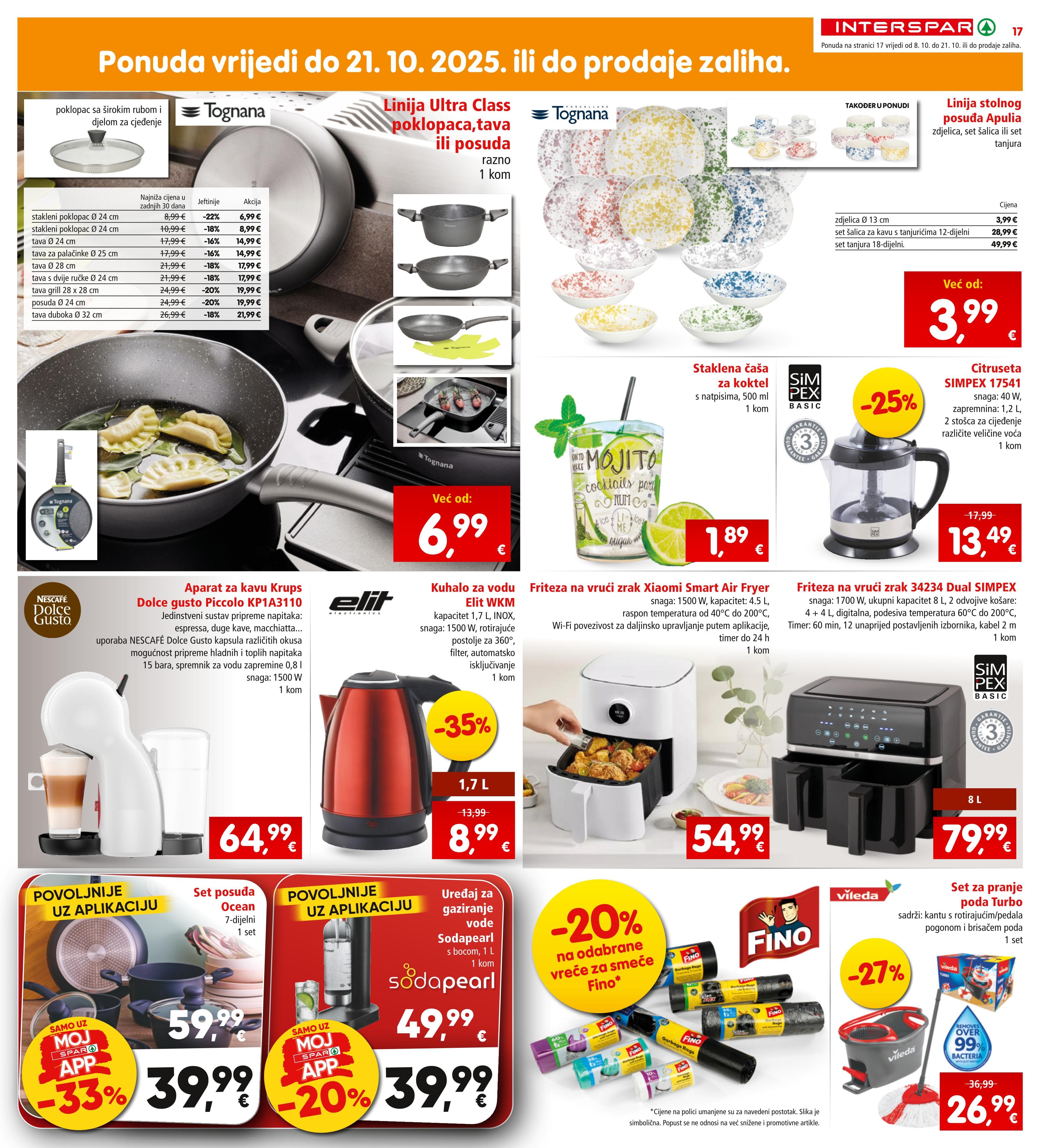 Stranica 19. Interspar kataloga - Akcije od 08.10. do 14.10.2025.