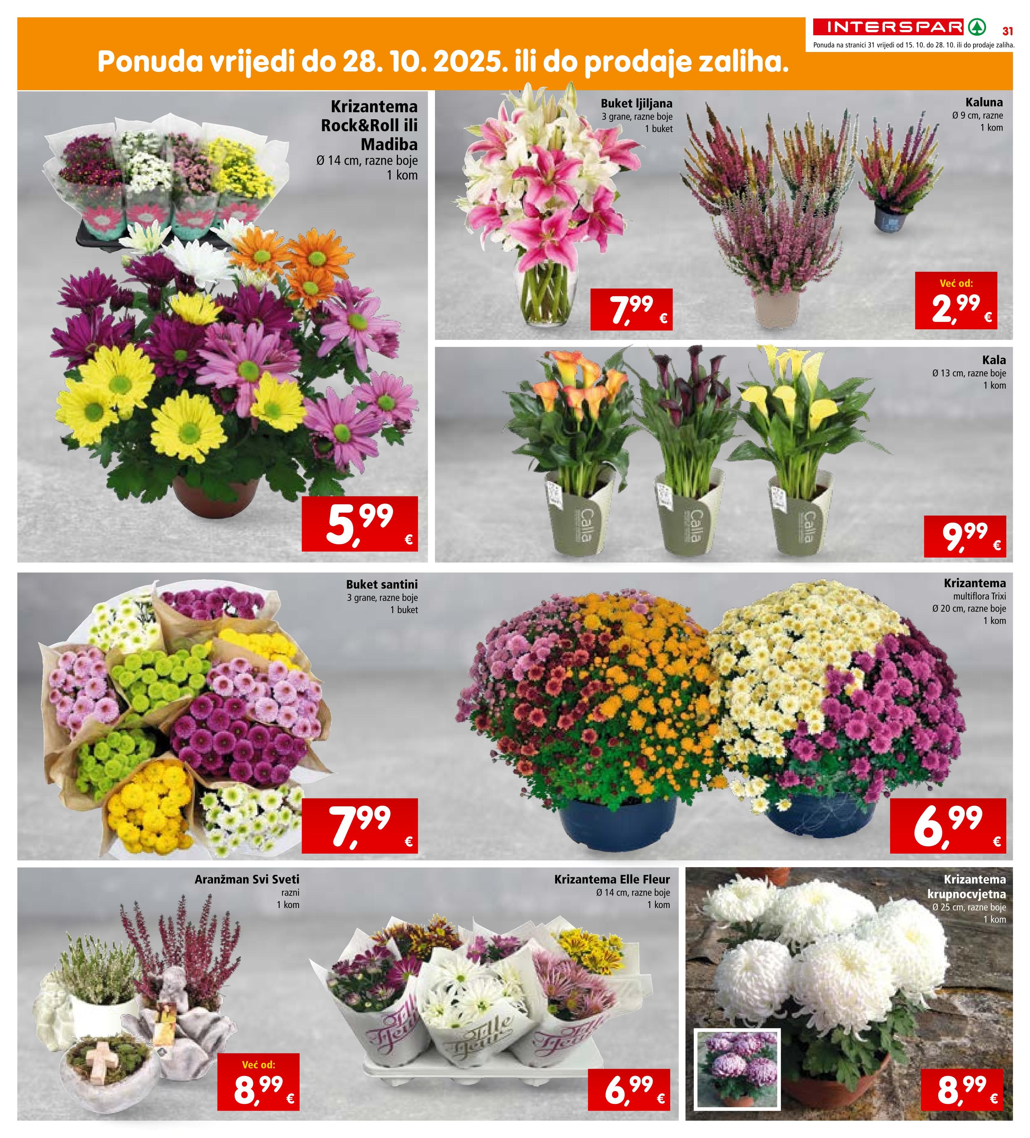 Stranica 33. Interspar kataloga - Akcije od 15.10. do 21.10.2025.