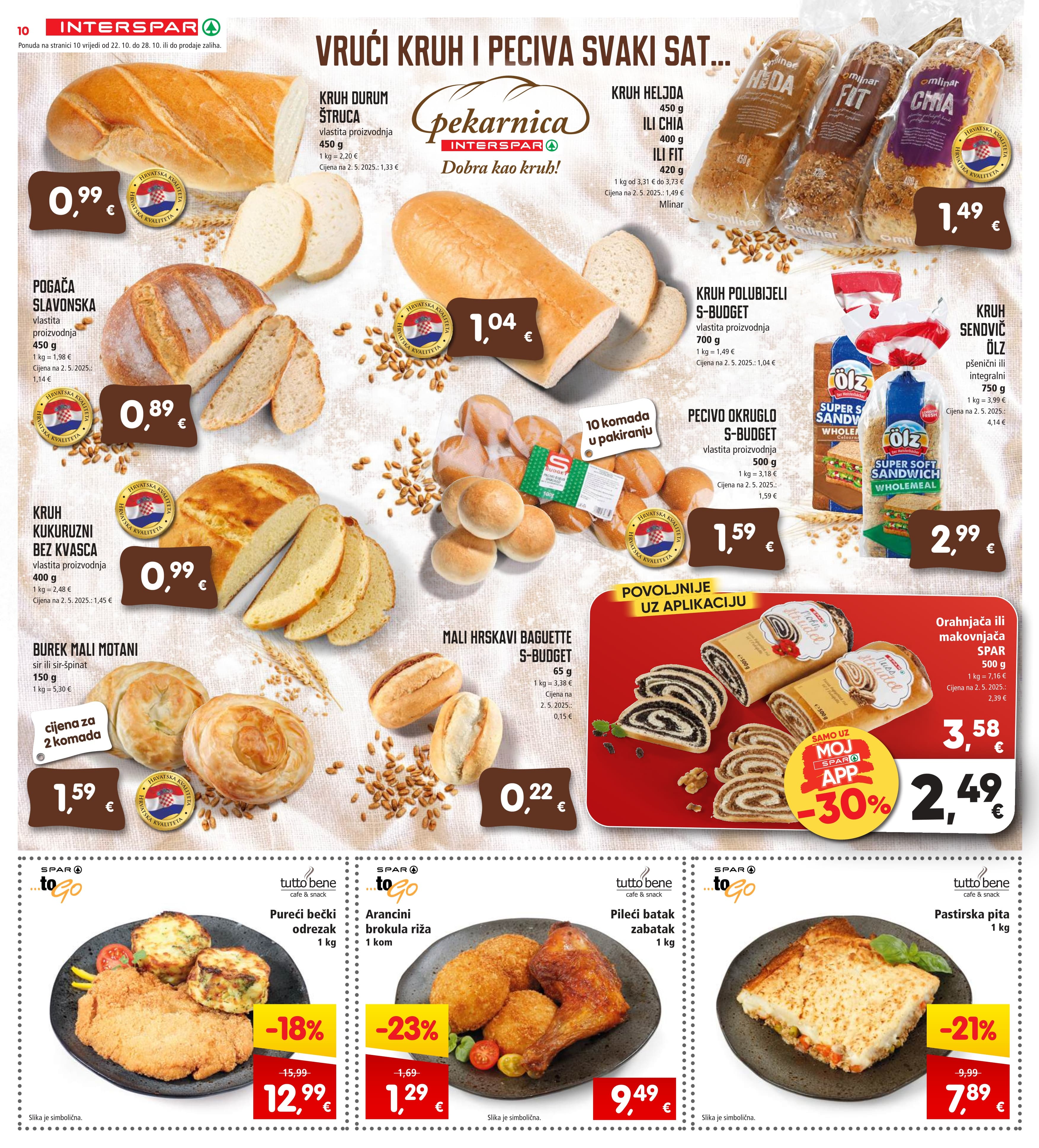 Stranica 12. Interspar kataloga - Akcije od 22.10. do 28.10.2025.