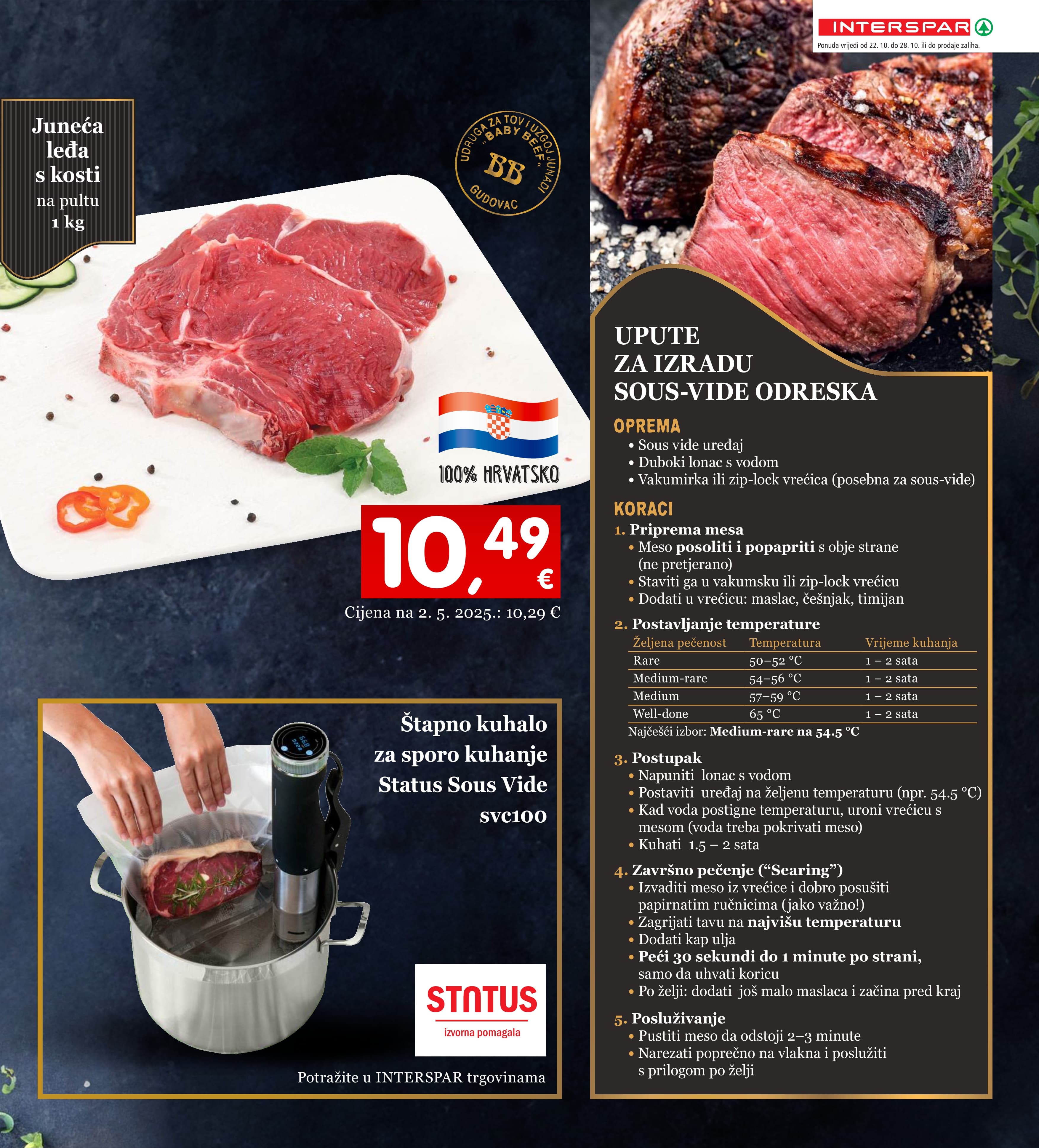 Stranica 5. Interspar kataloga - Akcije od 22.10. do 28.10.2025.