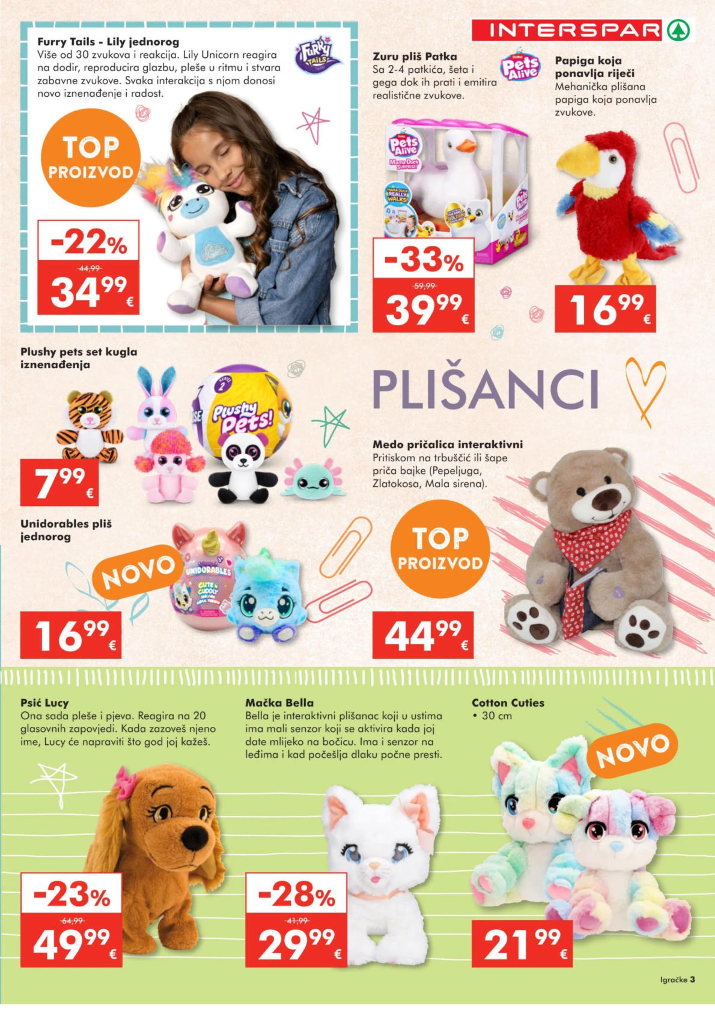 Stranica 3. Interspar kataloga - Akcije od 22.10. do 06.01.2026.