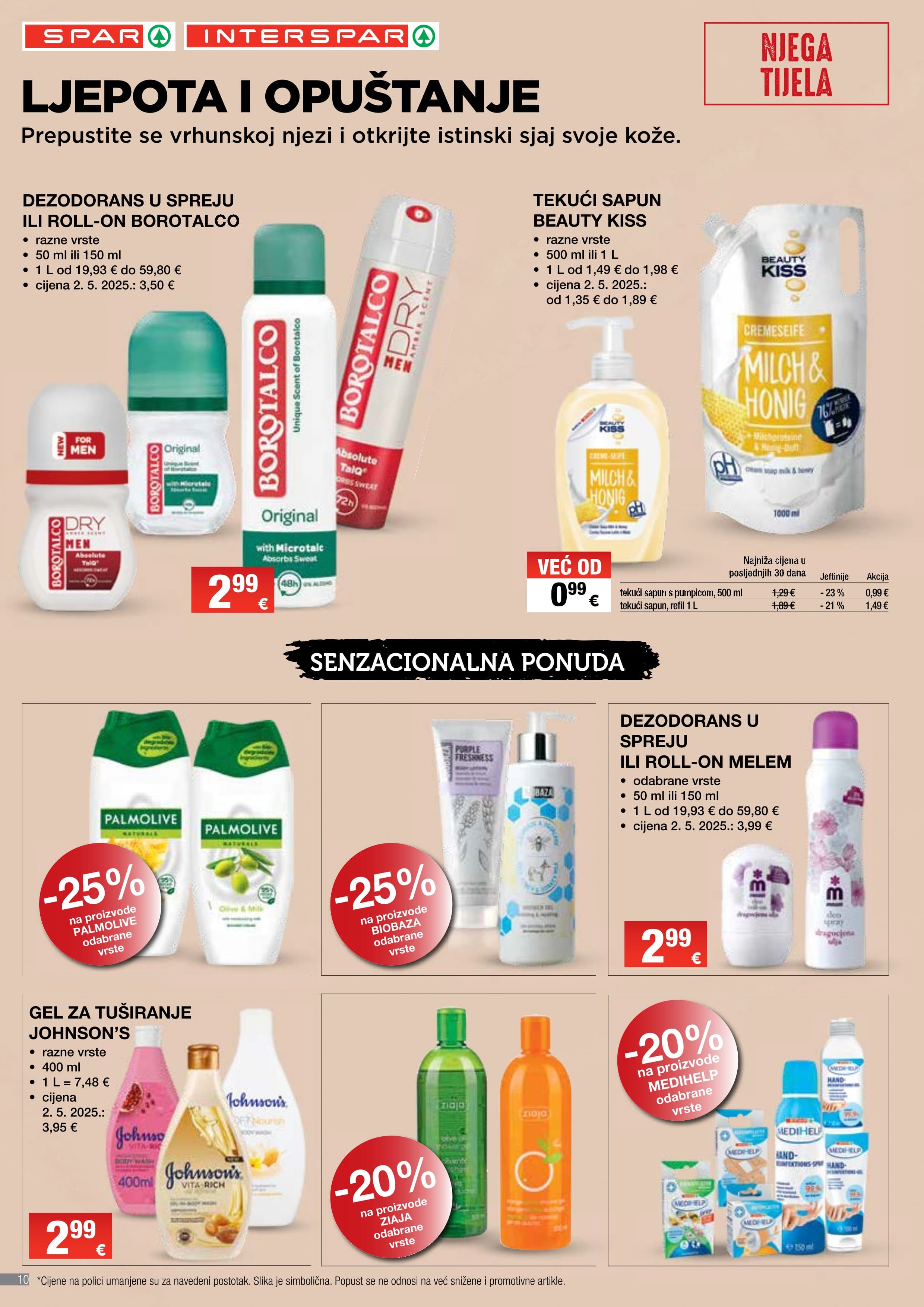 Stranica 10. Interspar kataloga - Akcije od 23.10. do 12.11.2025.