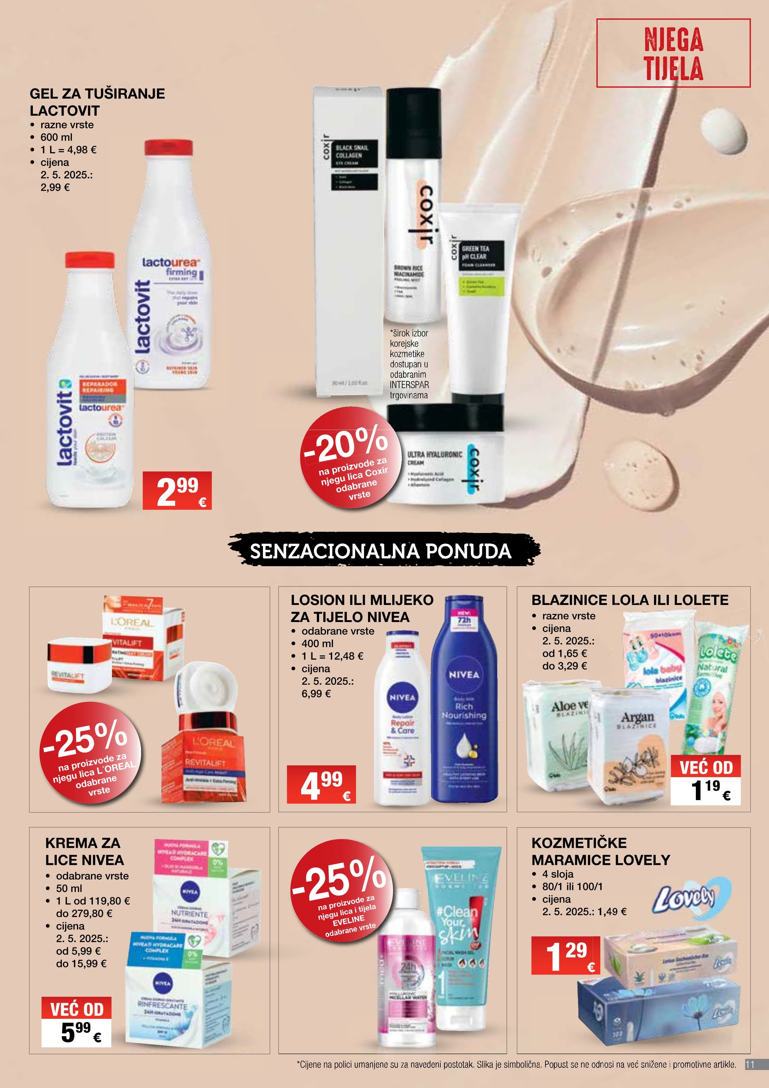 Stranica 11. Interspar kataloga - Akcije od 23.10. do 12.11.2025.