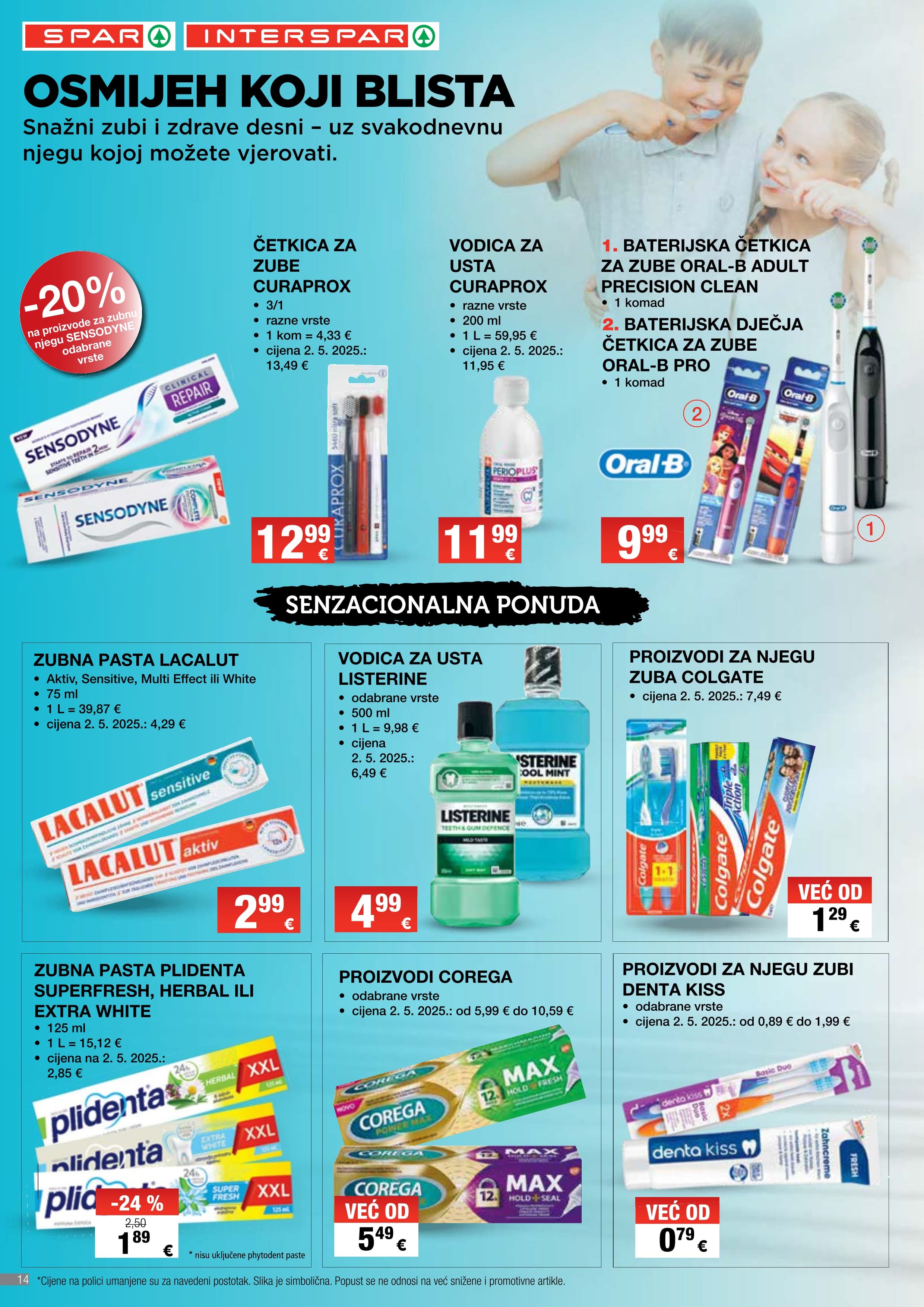 Stranica 14. Interspar kataloga - Akcije od 23.10. do 12.11.2025.