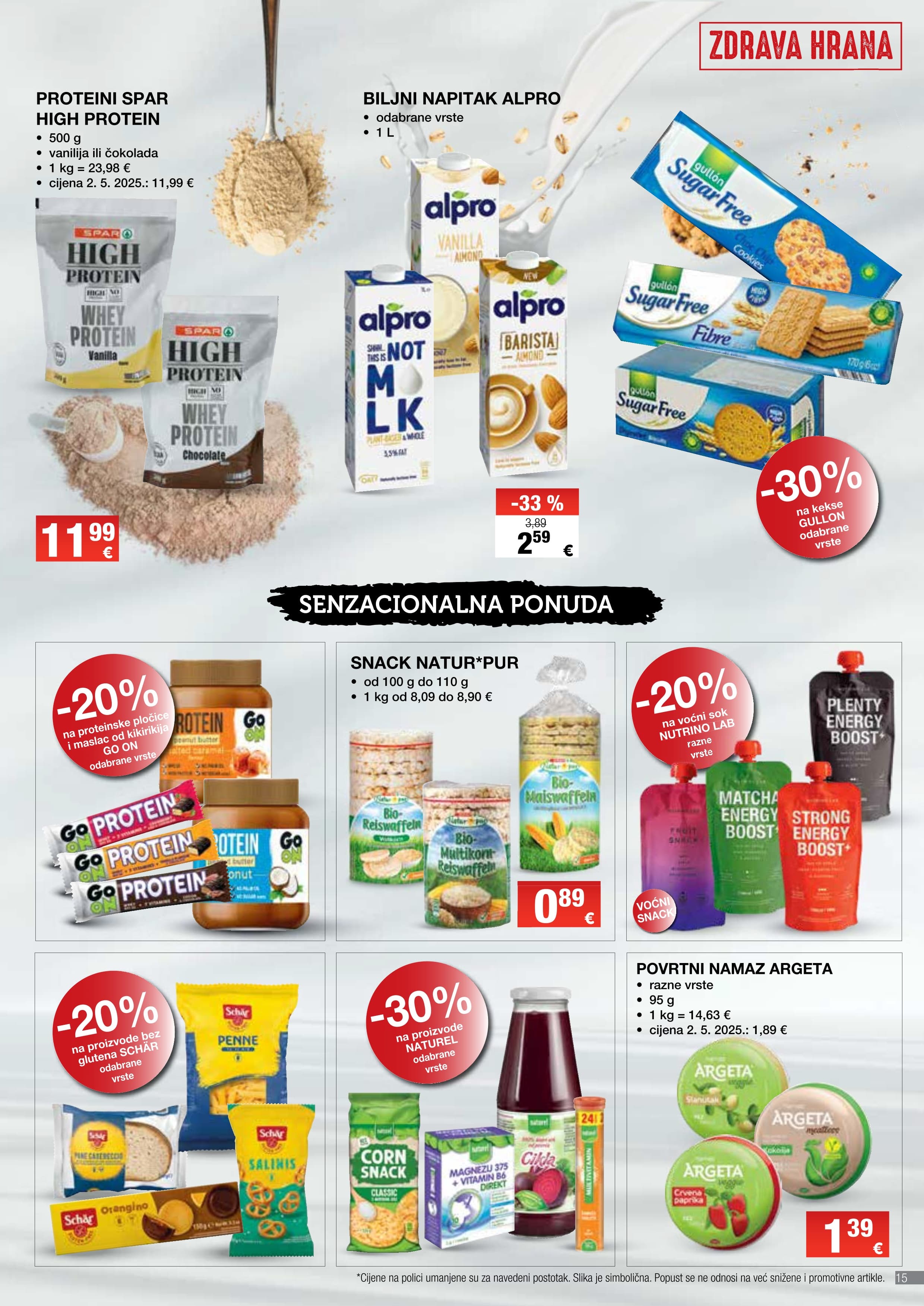 Stranica 15. Interspar kataloga - Akcije od 23.10. do 12.11.2025.