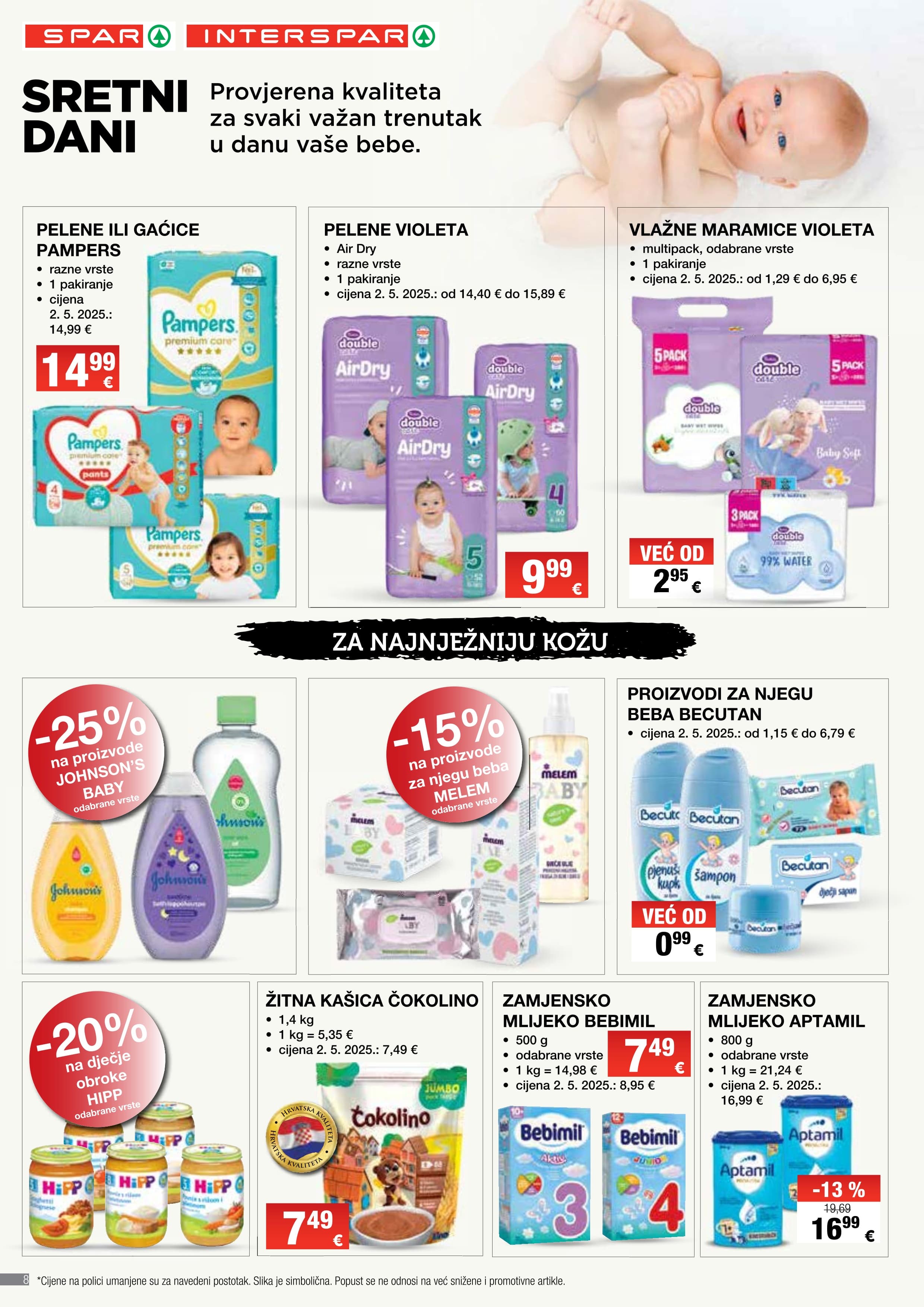 Stranica 8. Interspar kataloga - Akcije od 23.10. do 12.11.2025.