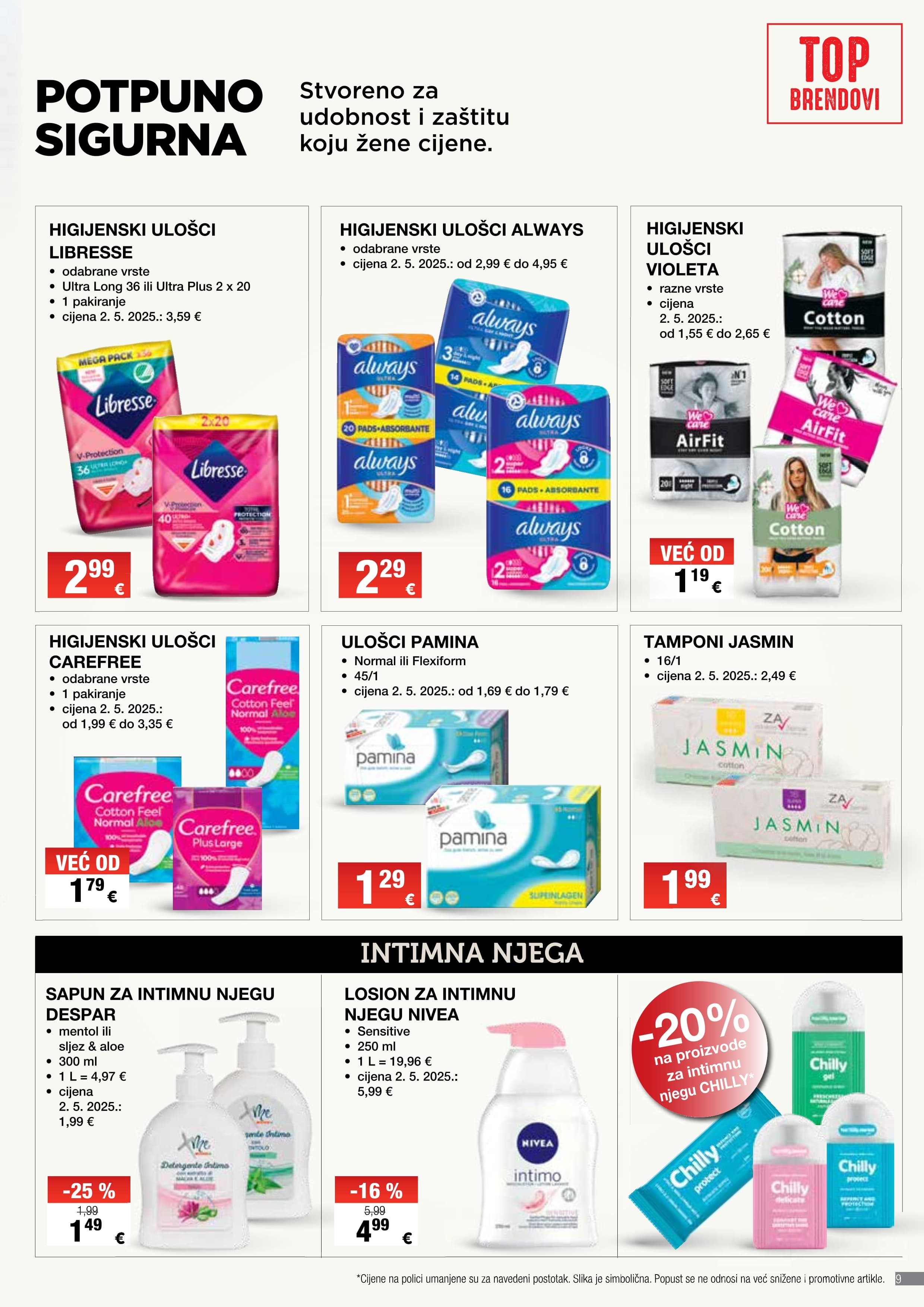 Stranica 9. Interspar kataloga - Akcije od 23.10. do 12.11.2025.