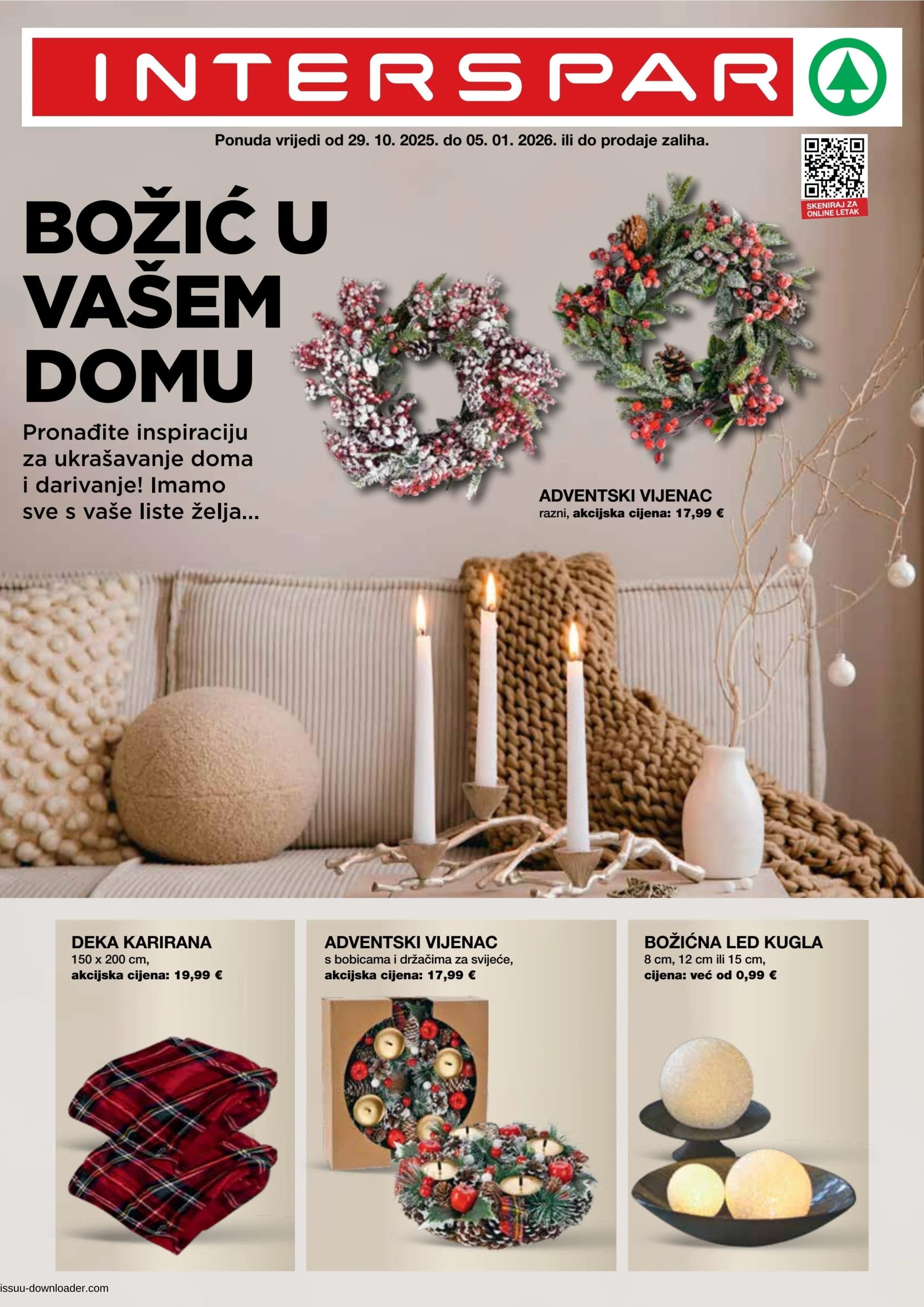 Stranica 1. Interspar kataloga - Akcije od 29.10. do 05.01.2026.