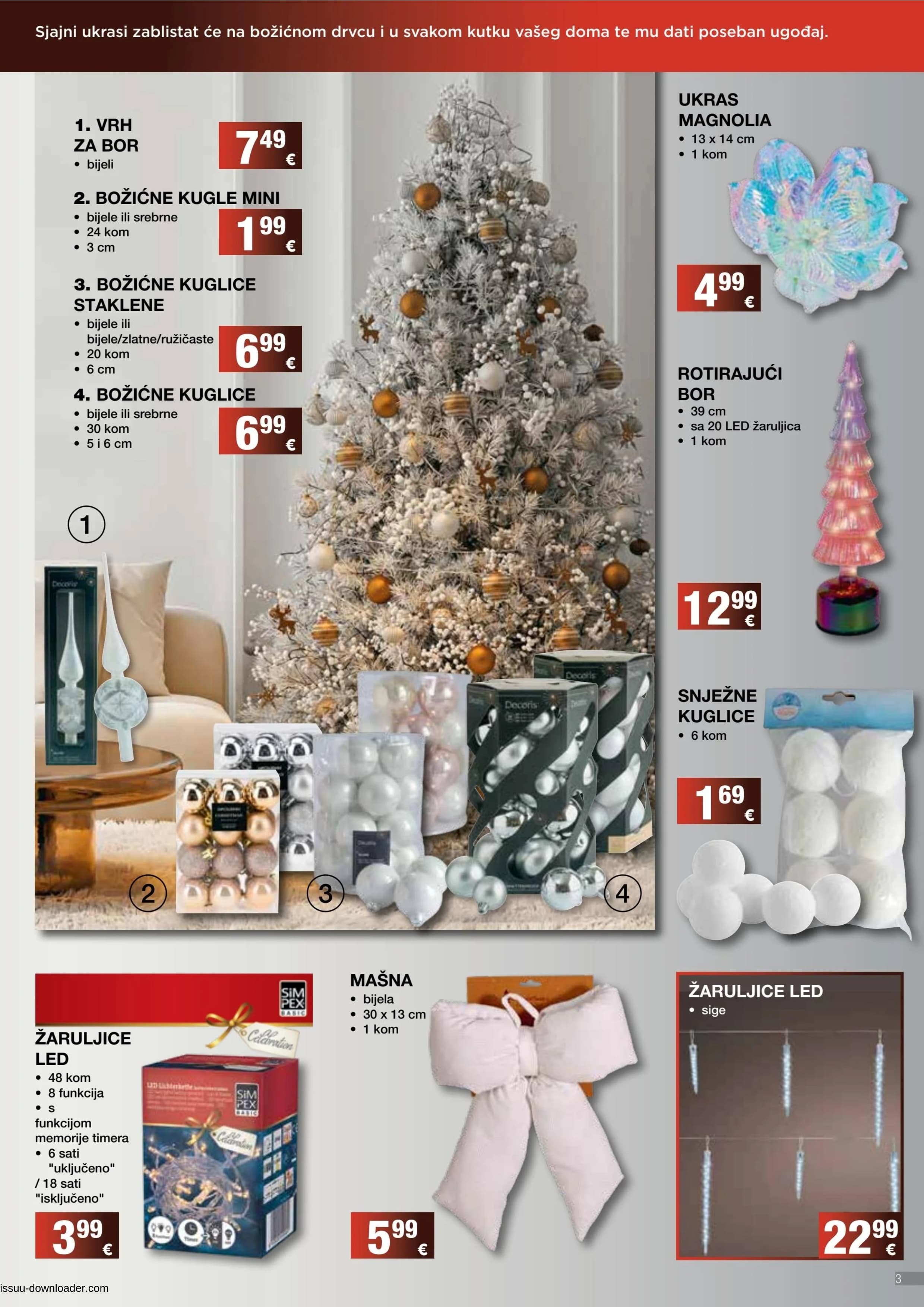 Stranica 3. Interspar kataloga - Akcije od 29.10. do 05.01.2026.