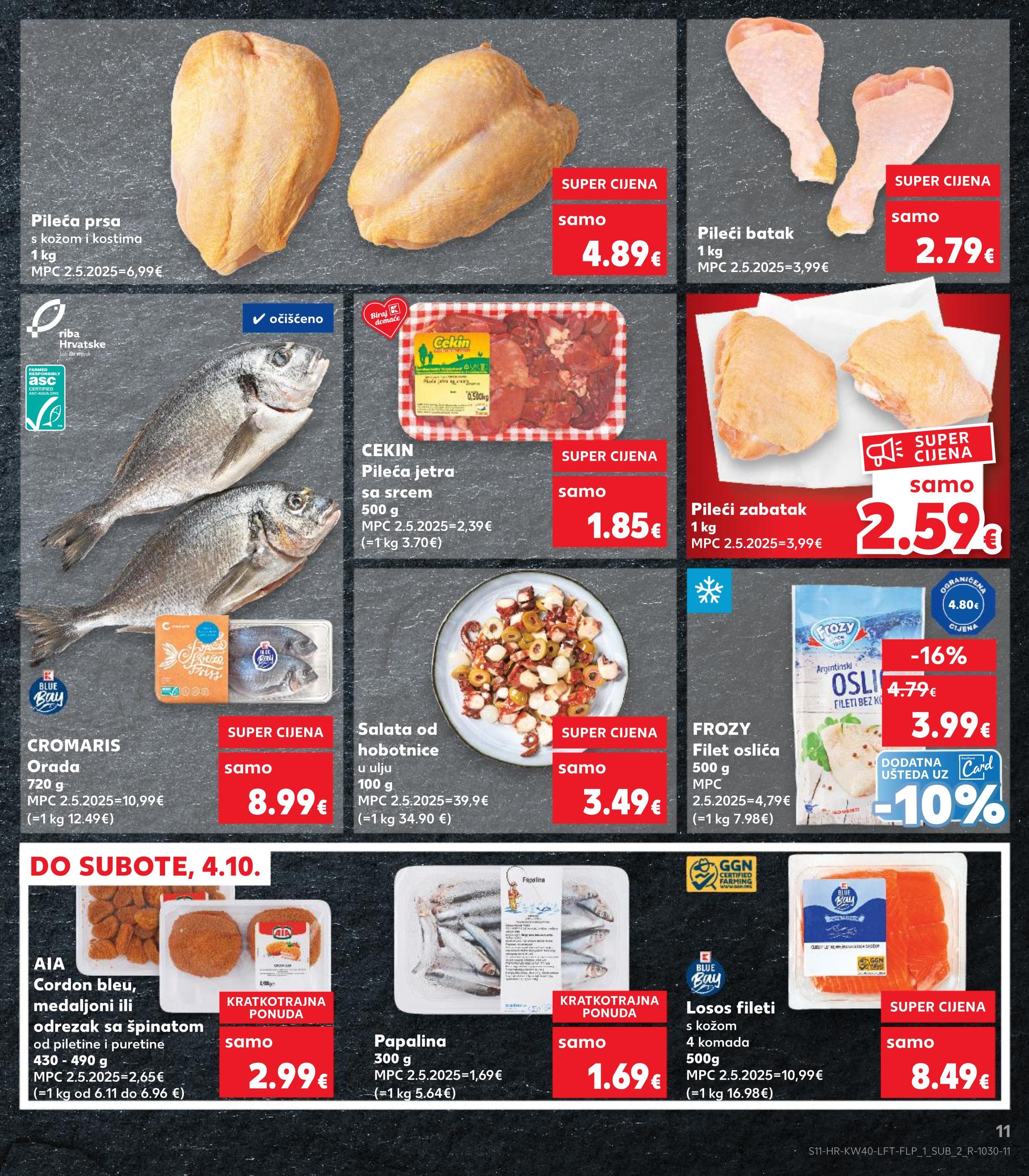 Stranica 11. Kaufland kataloga - Akcije od 01.10. do 07.10.2025.