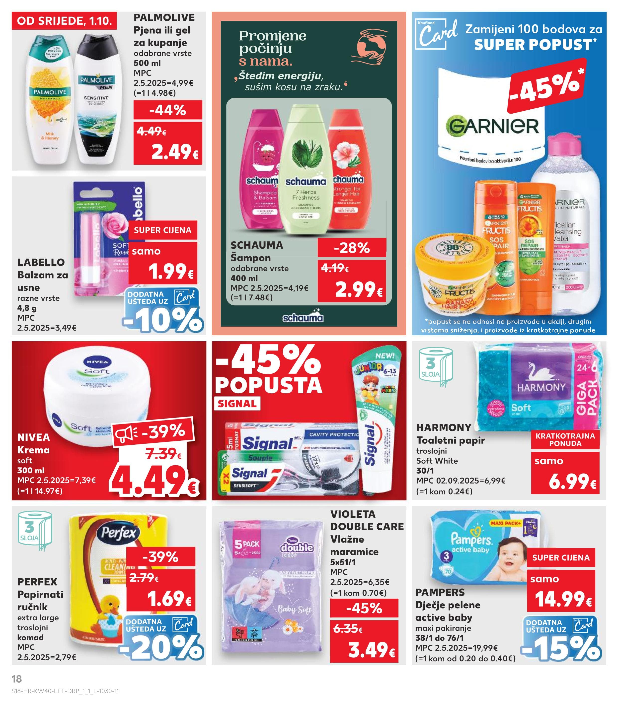 Stranica 18. Kaufland kataloga - Akcije od 01.10. do 07.10.2025.