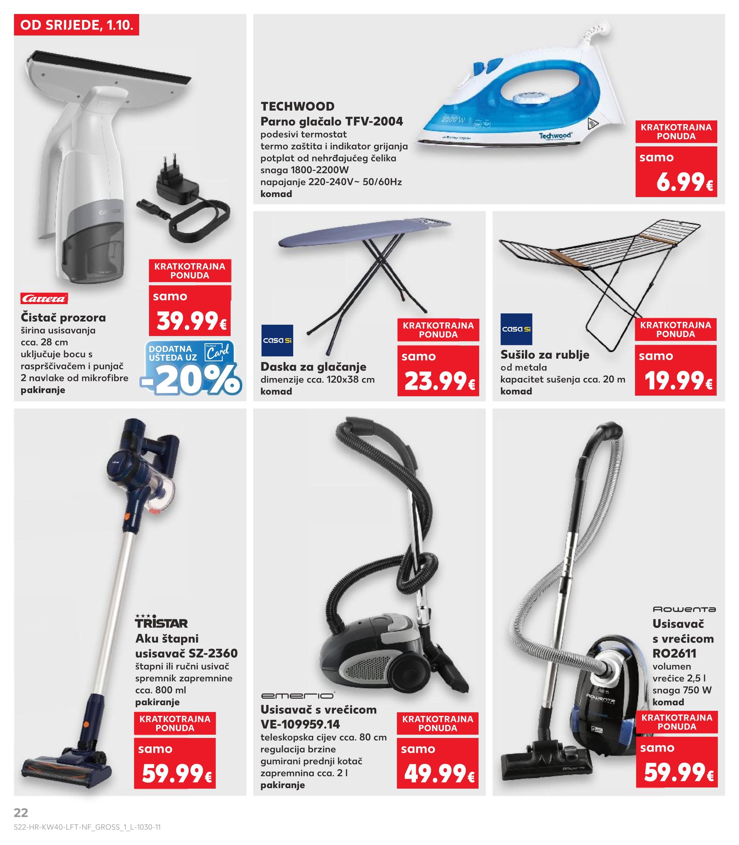 Stranica 22. Kaufland kataloga - Akcije od 01.10. do 07.10.2025.