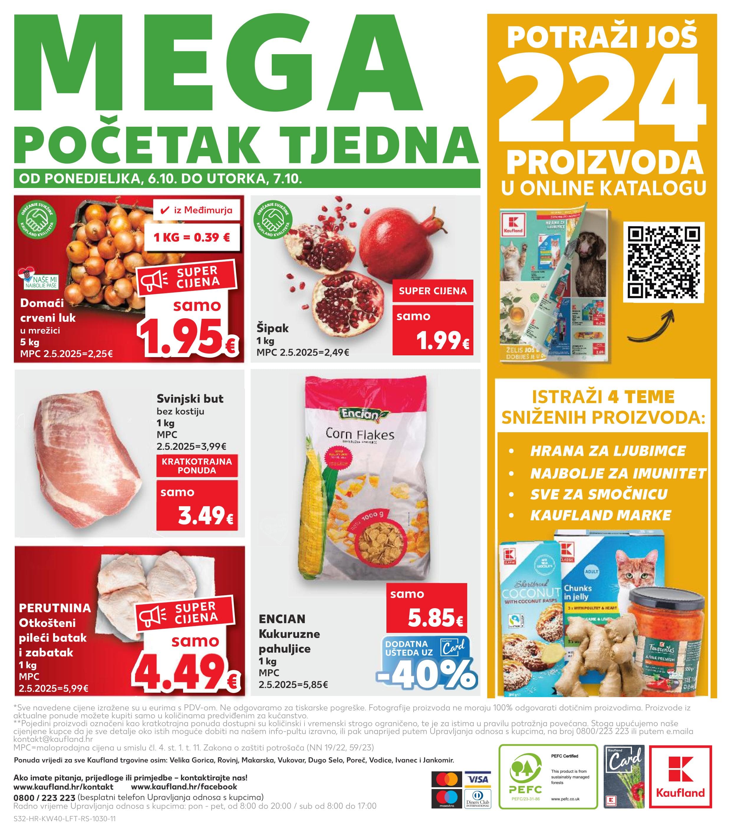 Stranica 32. Kaufland kataloga - Akcije od 01.10. do 07.10.2025.