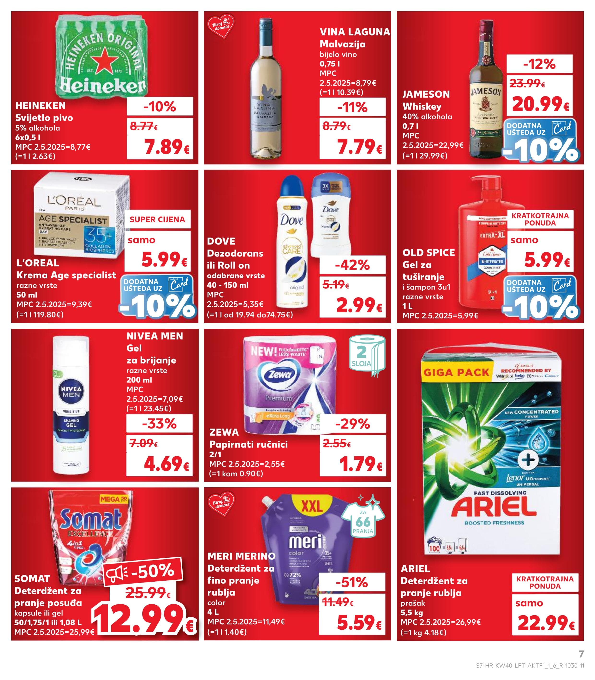 Stranica 7. Kaufland kataloga - Akcije od 01.10. do 07.10.2025.